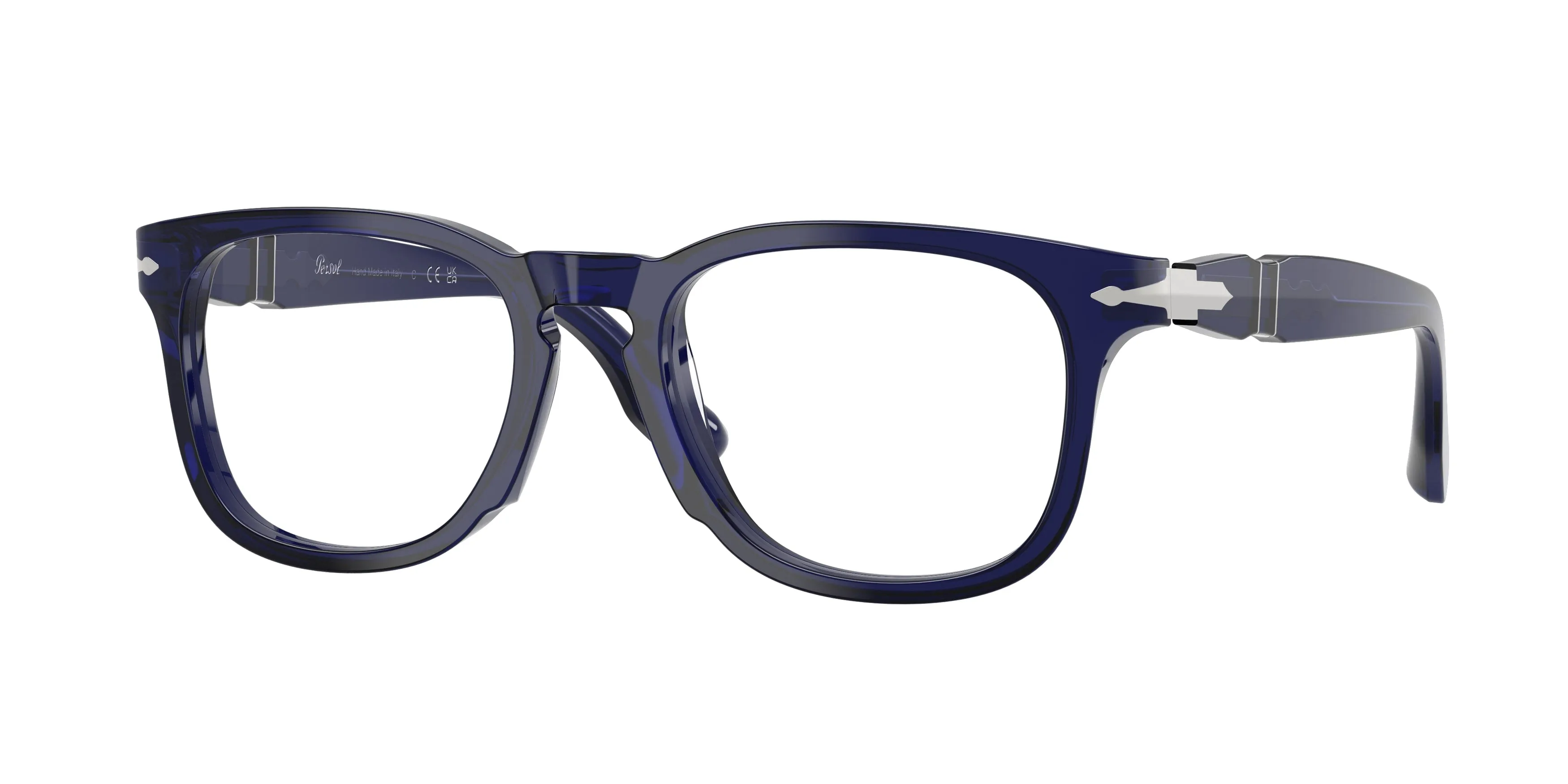 Persol PO8003V 181 Montature da vista Acetato Blu Trasparente Pantos Normale - immagine 1