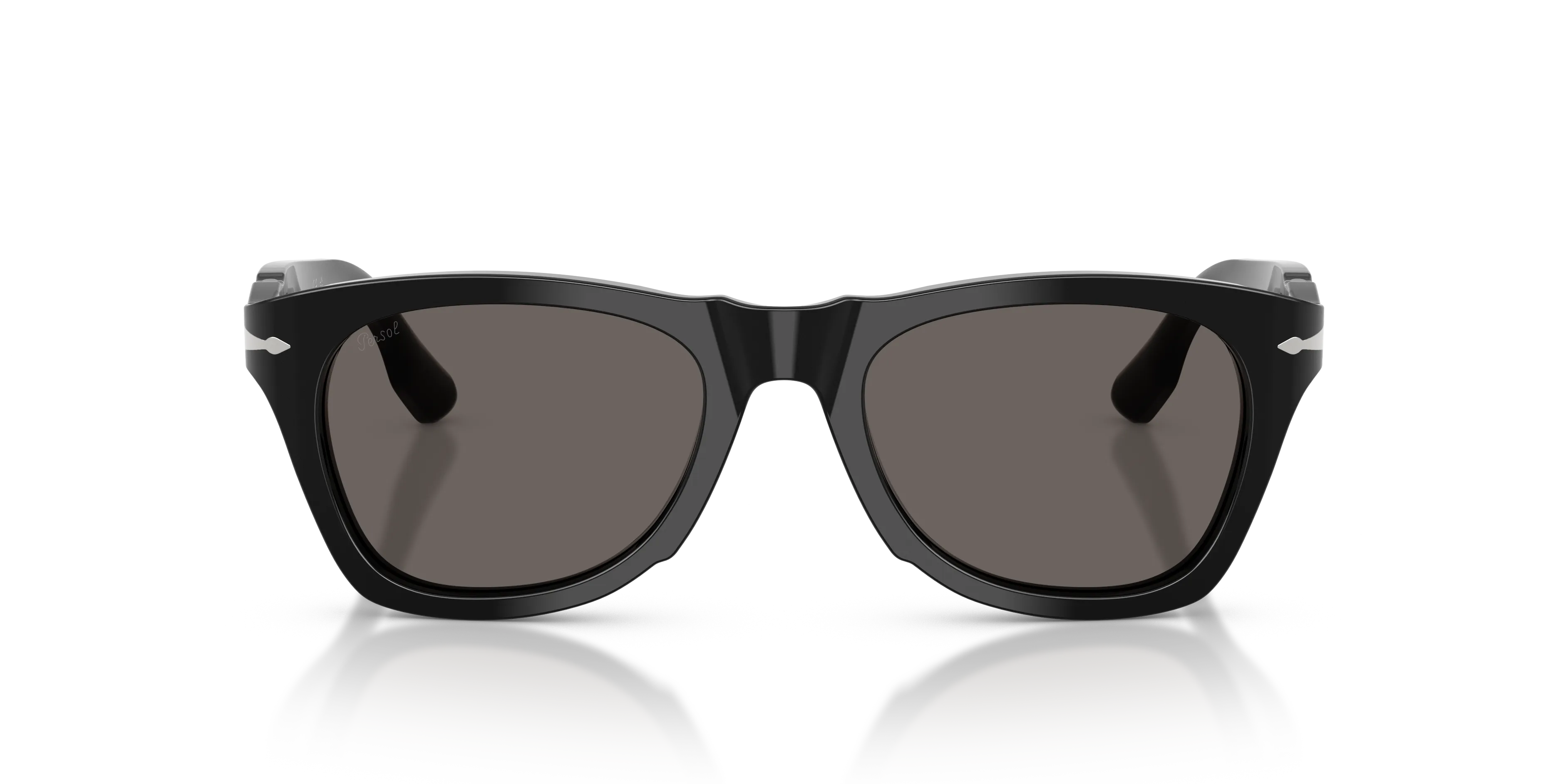 Persol PO8001S 95/B1 Occhiali da sole Acetato Nero Grigio Pantos Normale - immagine 3