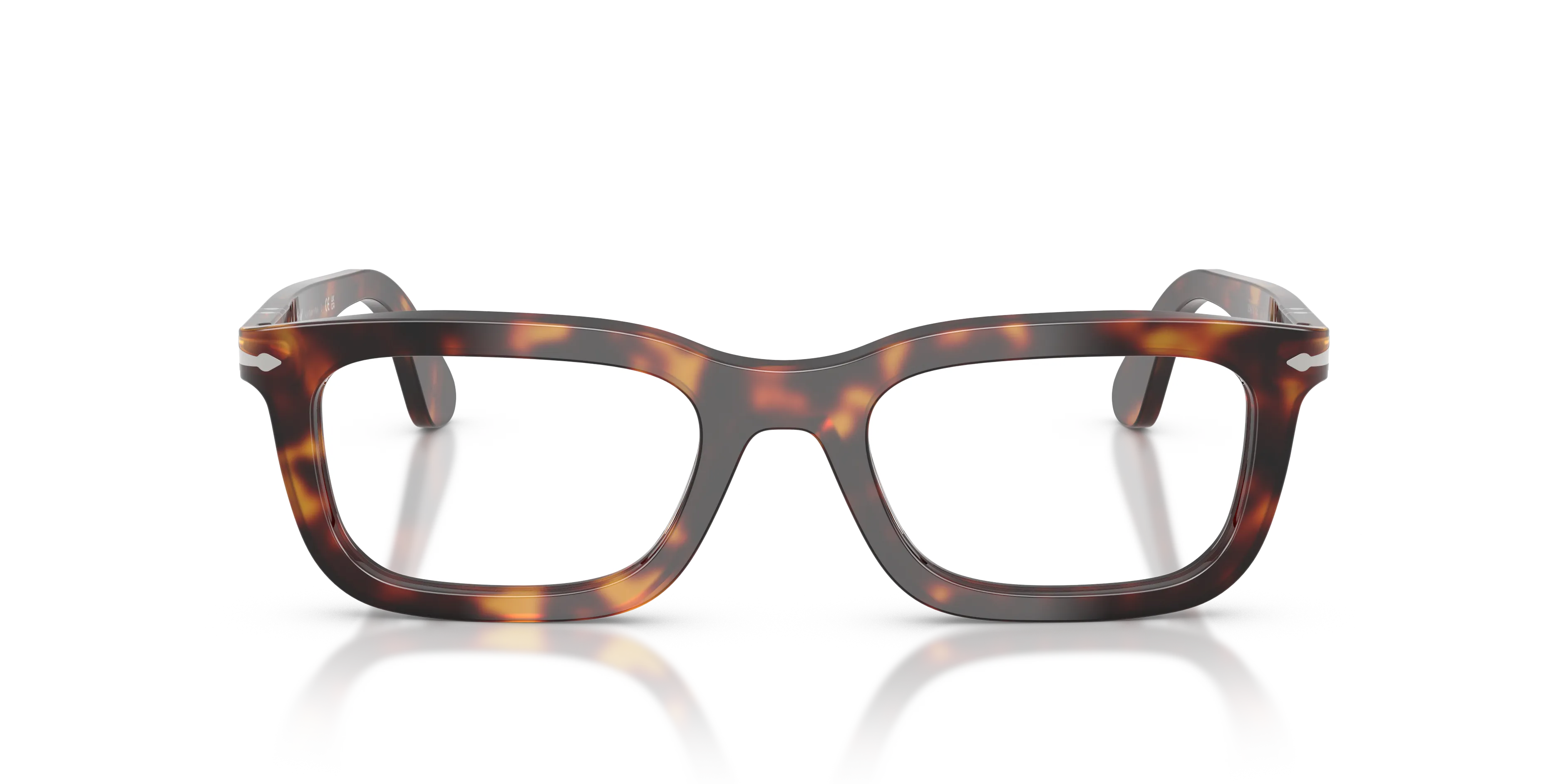 Persol PO3397V 24 Montature da vista Acetato Tartaruga Trasparente Squadrata Normale - immagine 3