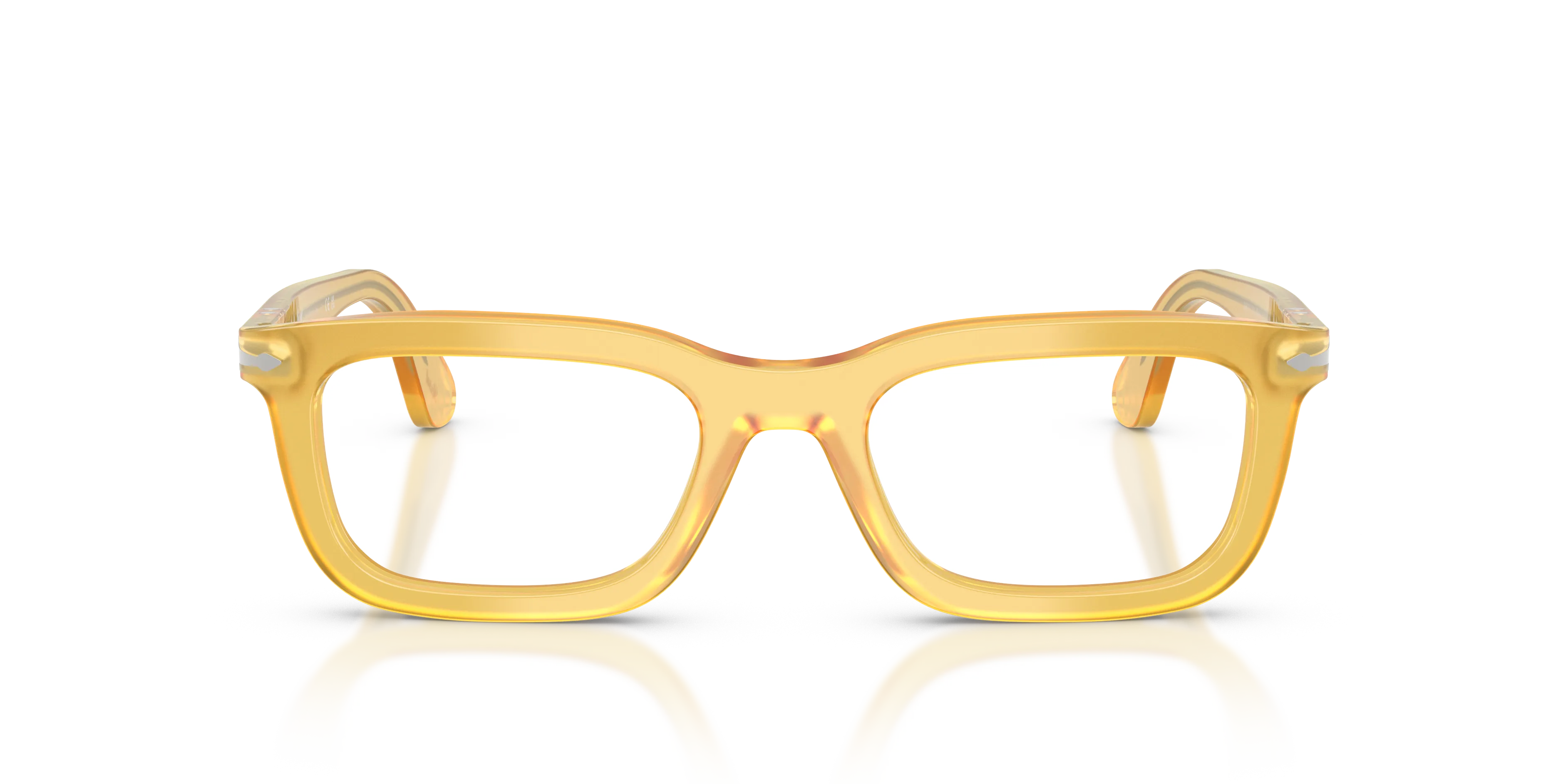 Persol PO3397V 204 Montature da vista Acetato Giallo Trasparente Squadrata Normale - immagine 3