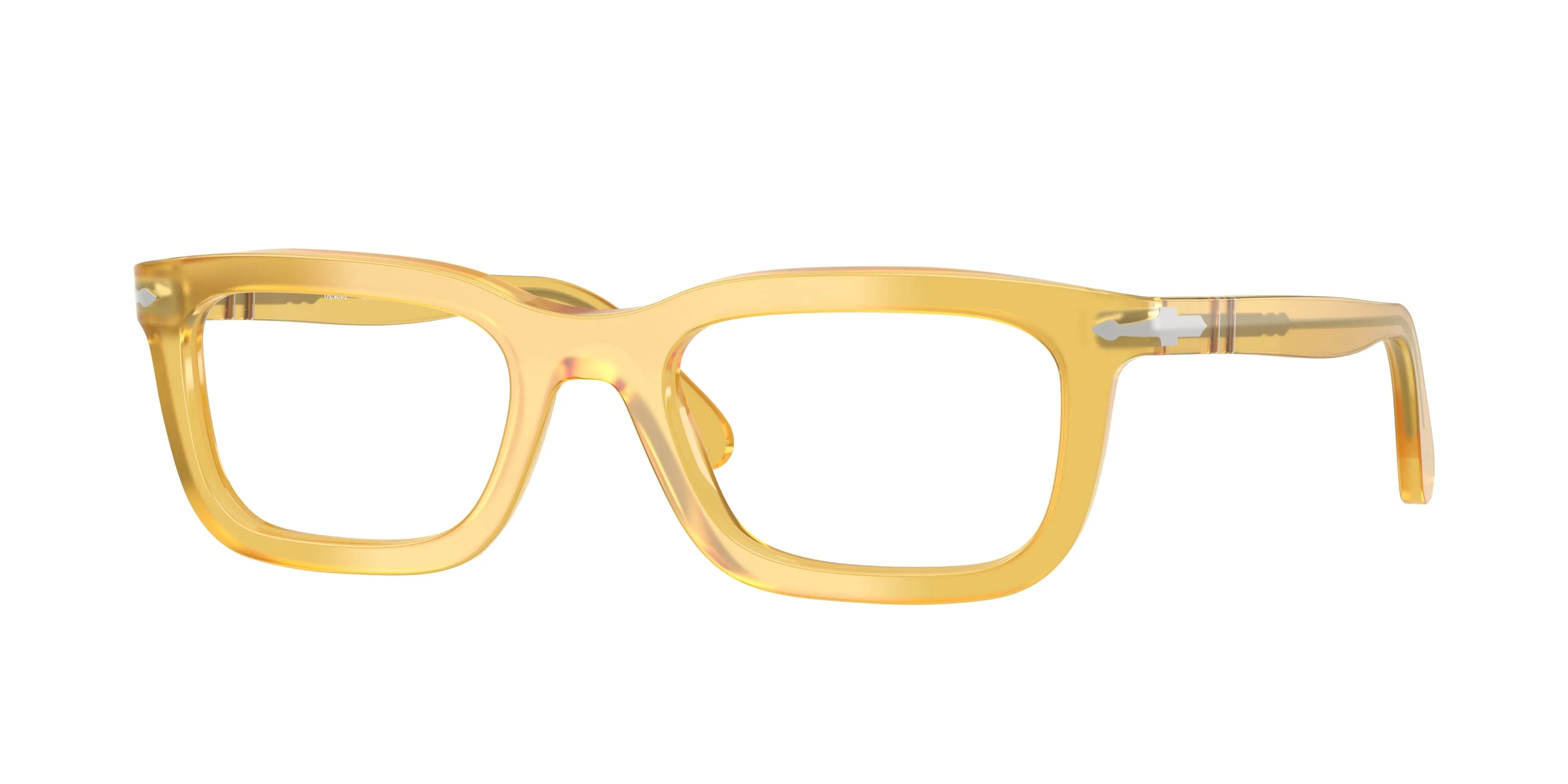 Persol PO3397V 204 Montature da vista Acetato Giallo Trasparente Squadrata Normale - immagine 1