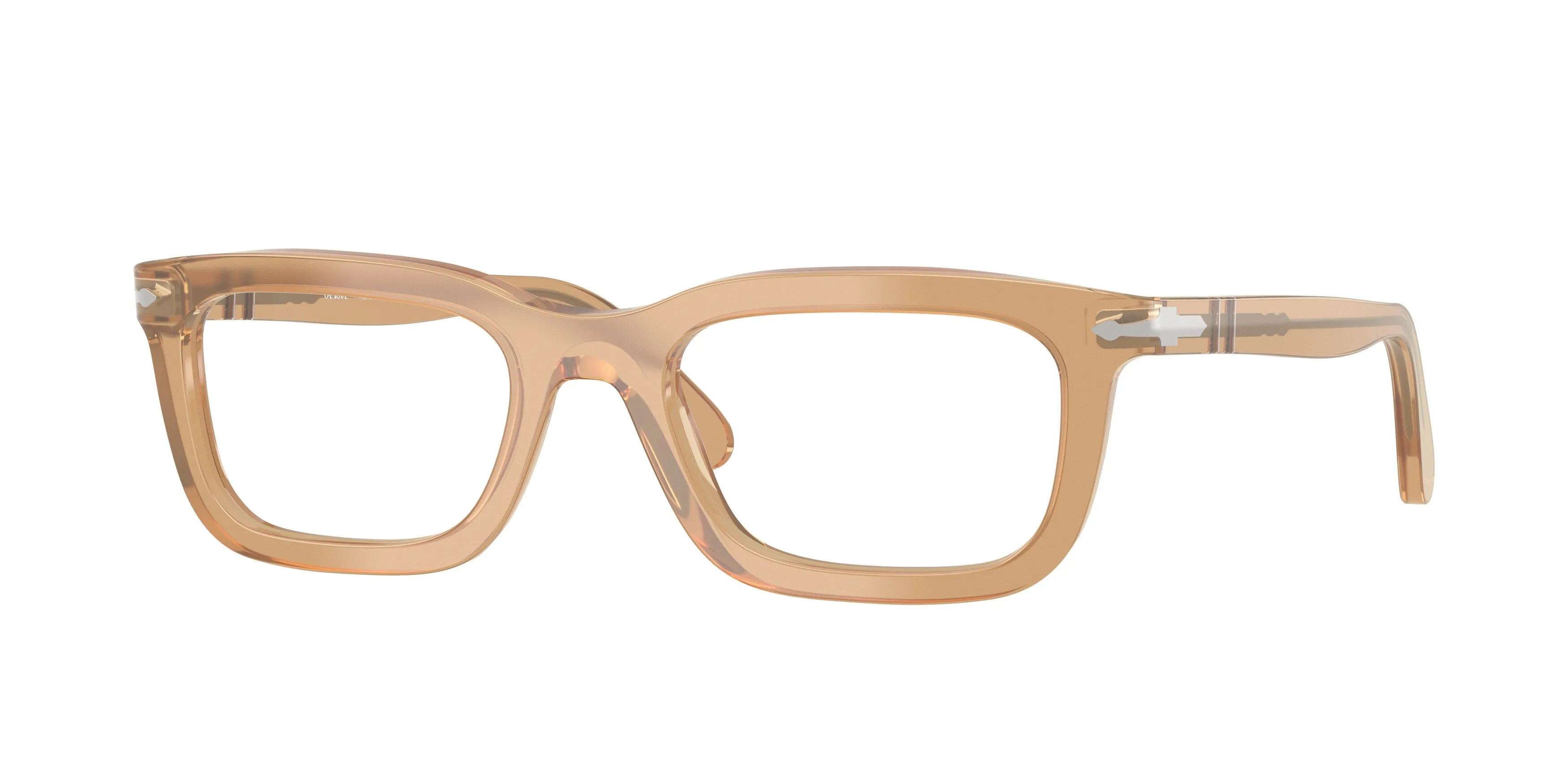 Persol PO3397V 1169 Montature da vista Acetato Marrone Trasparente Squadrata Normale - immagine 1