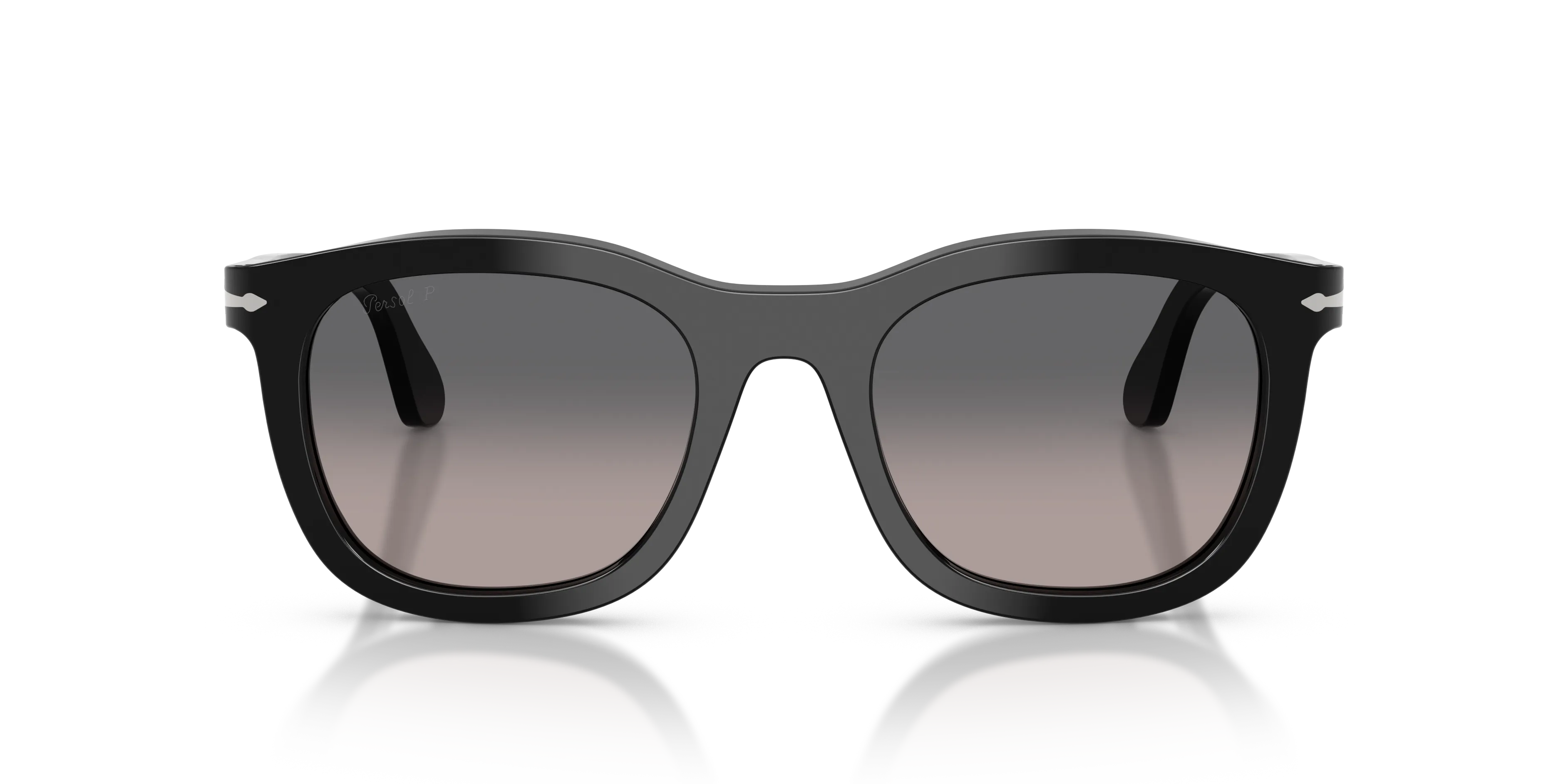 Persol PO3395S 95/M3 Occhiali da sole Acetato Nero Grigio Pantos Polarizzata Sfumato - immagine 3