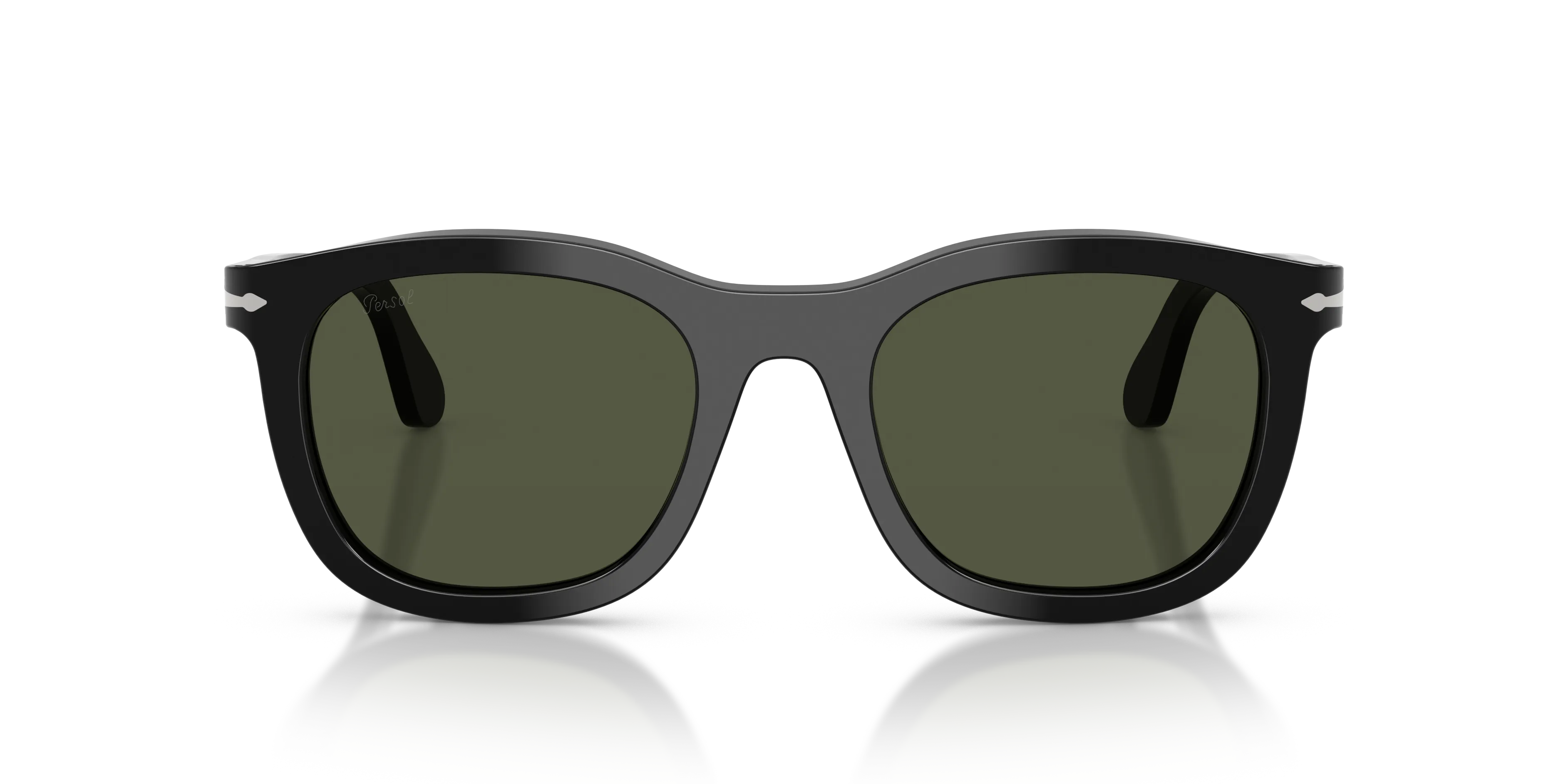 Persol PO3395S 95/31 Occhiali da sole Acetato Nero Verde Pantos Normale - immagine 3