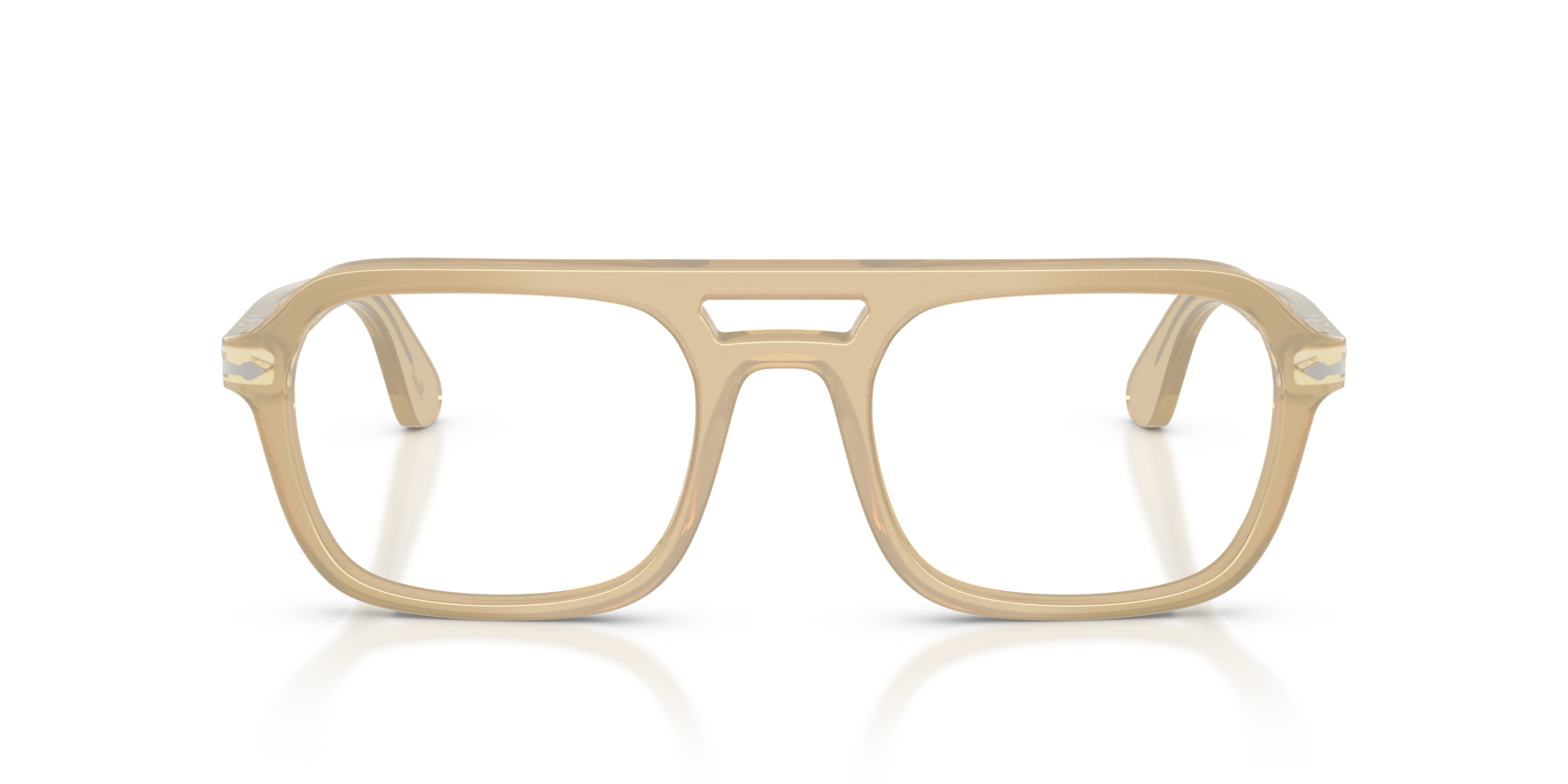 Persol PO3394V 1169 Montature da vista Acetato Marrone Trasparente Squadrata Normale - immagine 3