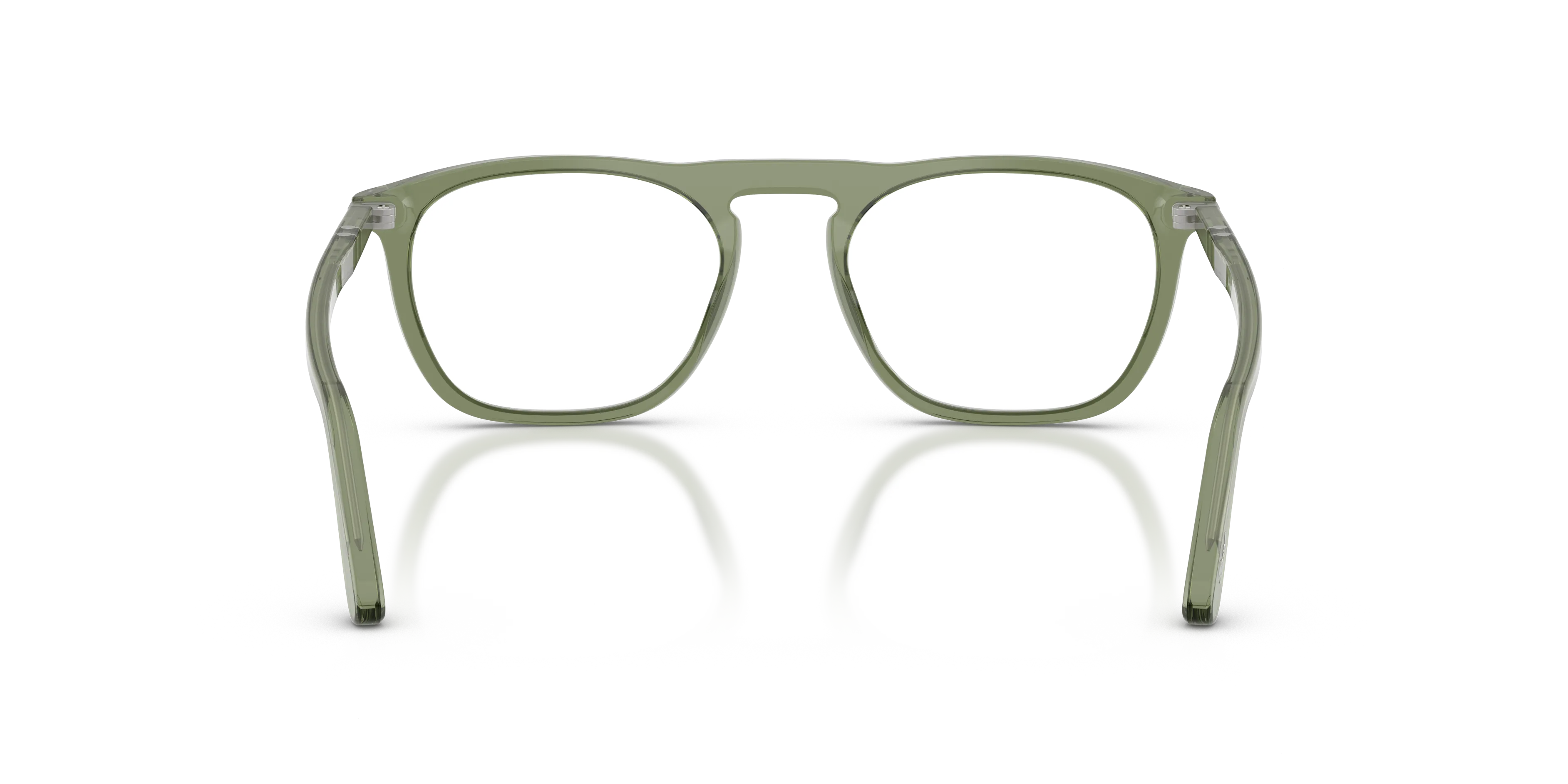 Persol PO3391V 1226 Montature da vista Acetato Verde Trasparente Squadrata Normale - immagine 4