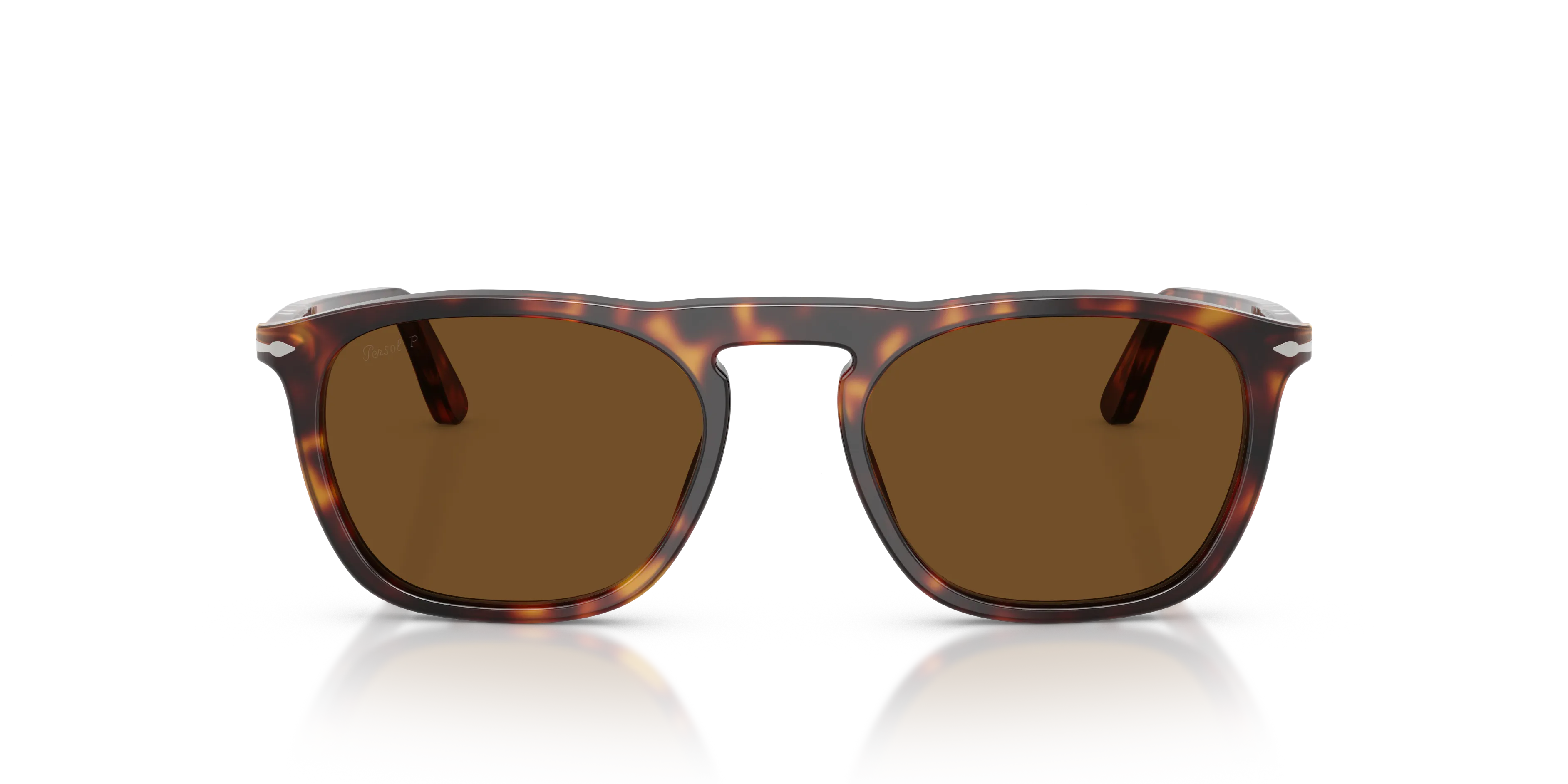 Persol PO3391S GAE 24/57 Occhiali da sole Acetato Tartaruga Marrone Squadrata Polarizzata - immagine 3