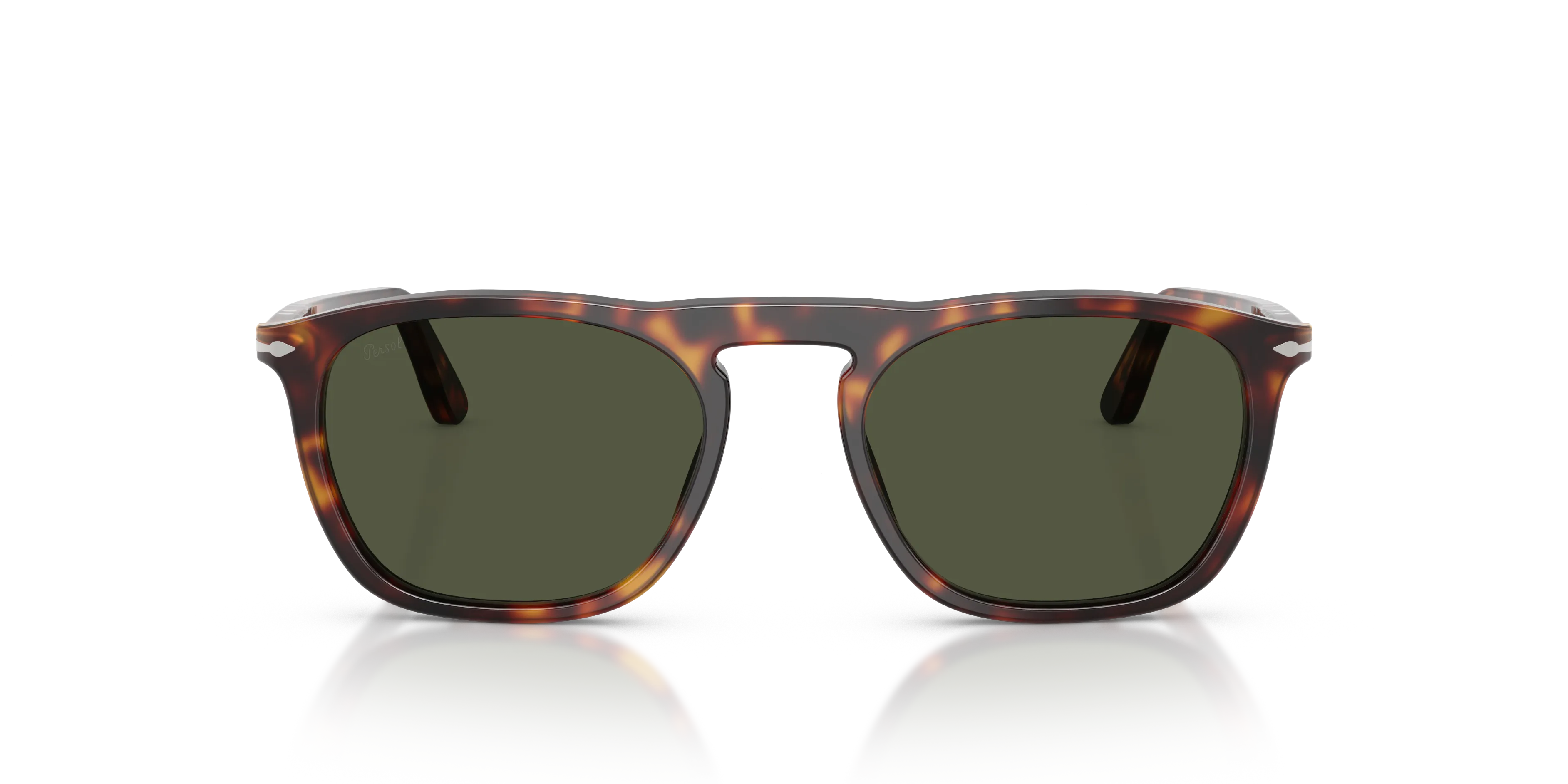 Persol PO3391S GAE 24/31 Occhiali da sole Acetato Tartaruga Verde Squadrata Normale - immagine 3