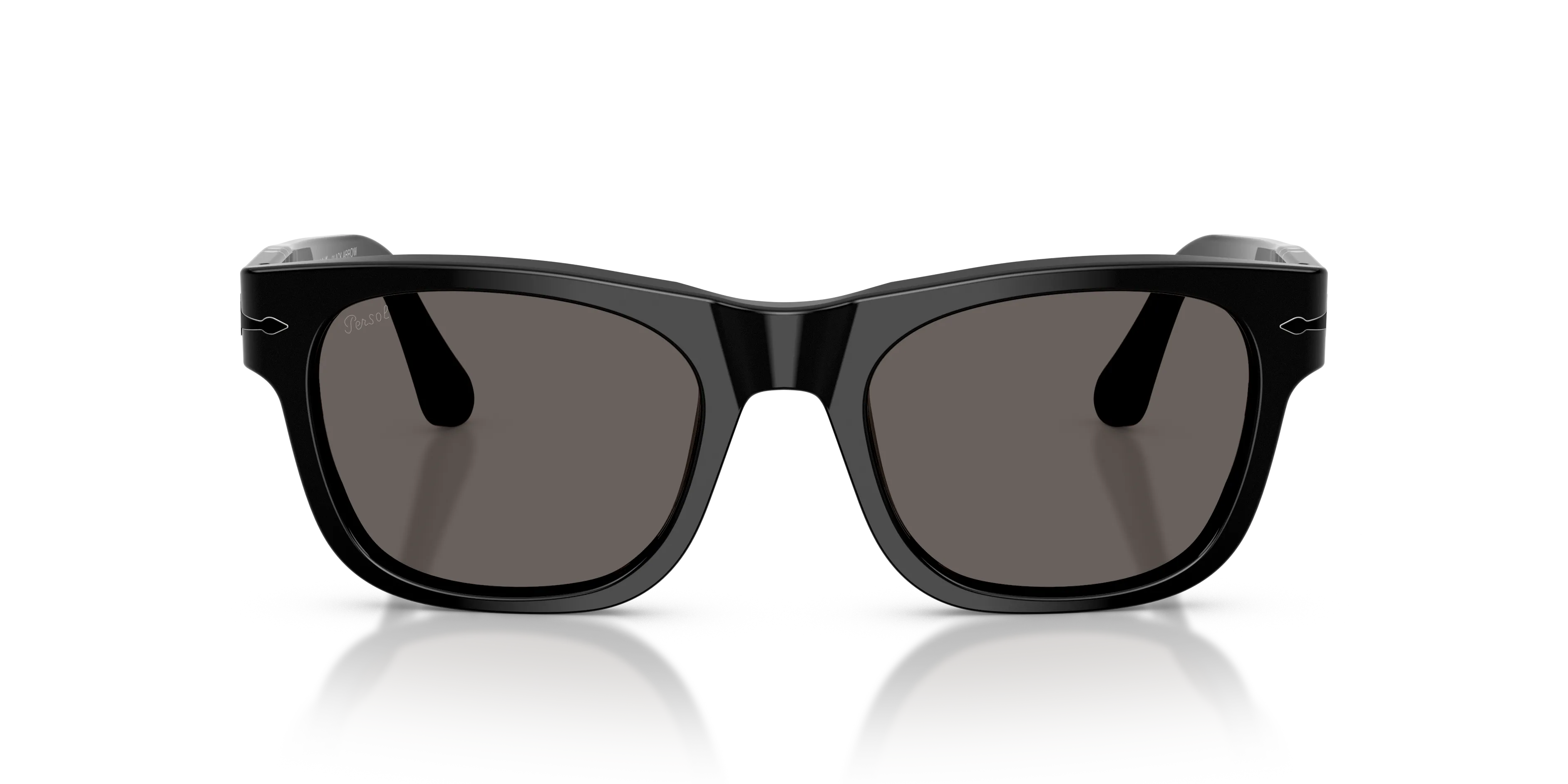 Persol PO3269S B95/B1 Occhiali da sole Acetato Nero Grigio Squadrata Normale - immagine 3