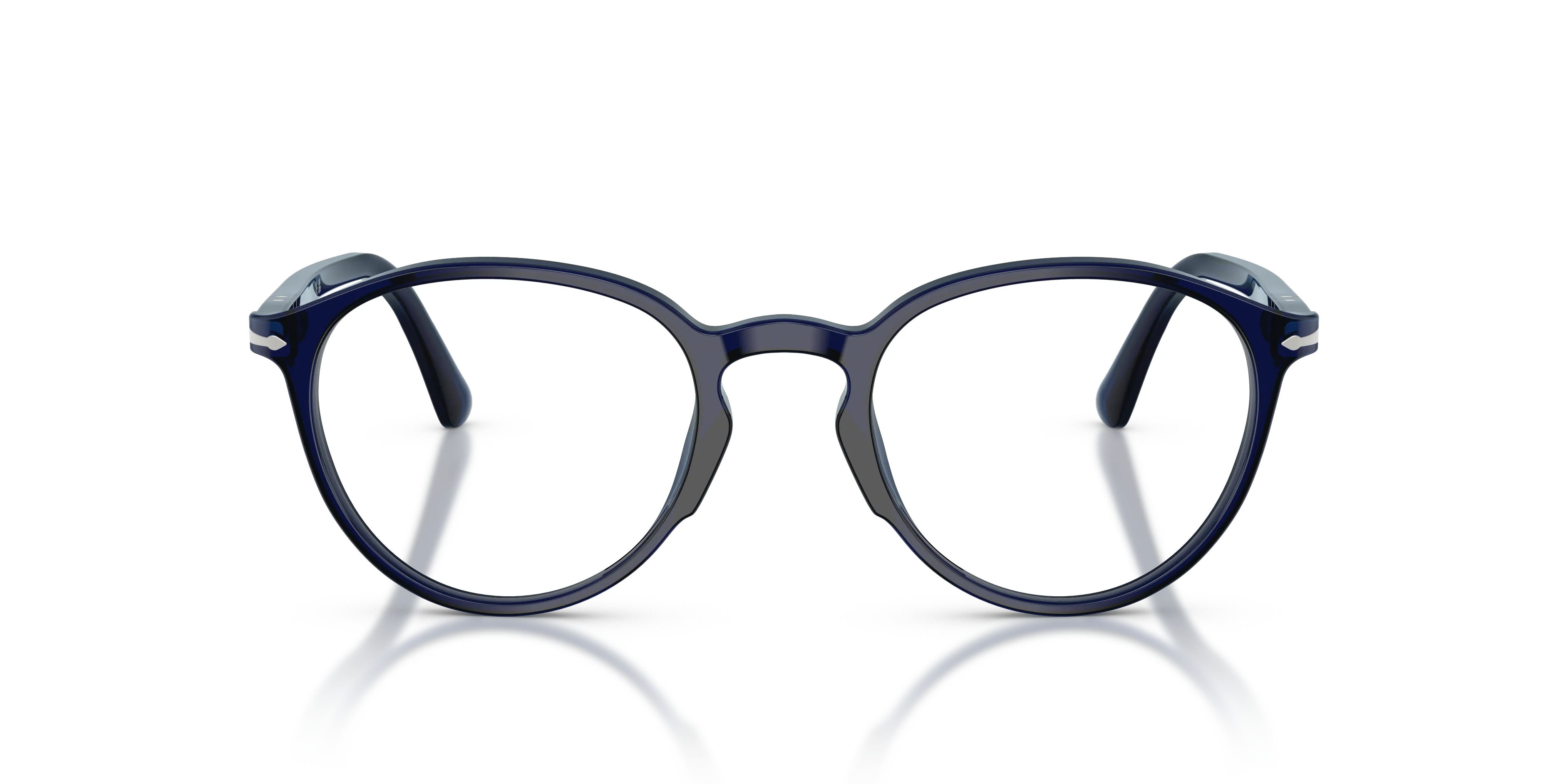 Persol PO3218V 181 Montature da vista Acetato Blu Trasparente Pantos Normale - immagine 3