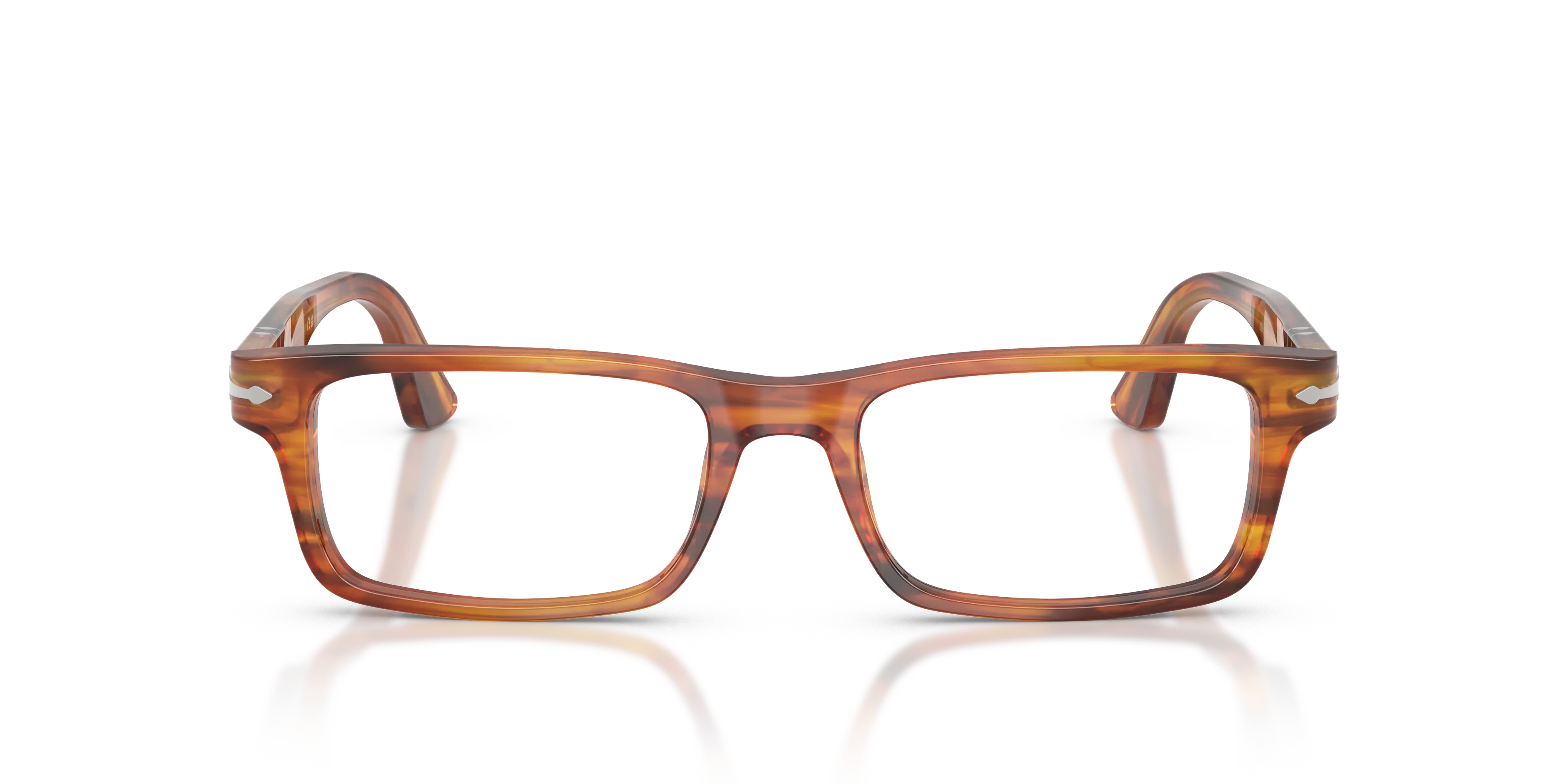 Persol PO3050V 1157 Montature da vista Acetato Tartaruga Trasparente Squadrata Normale - immagine 3