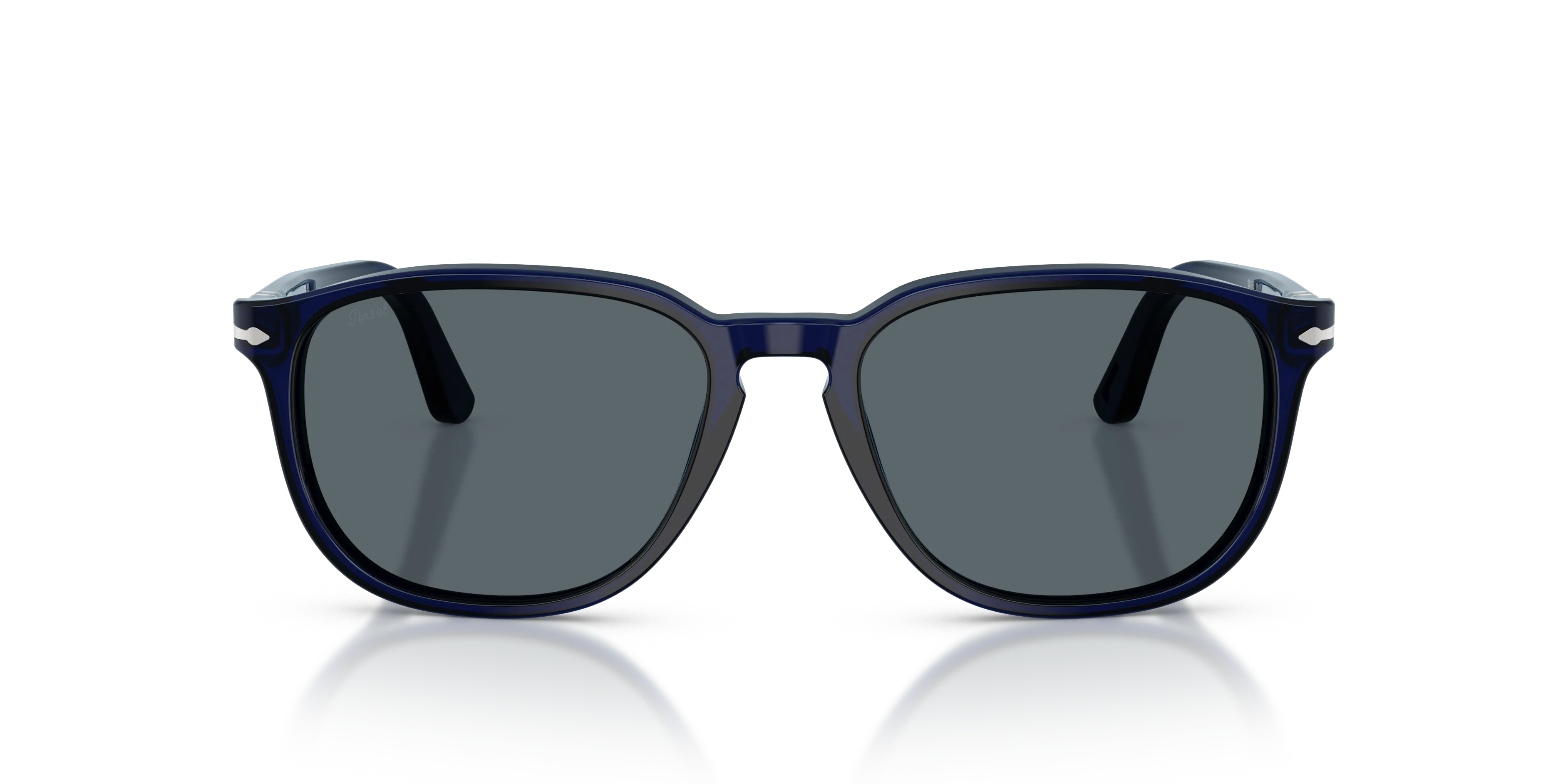 Persol PO3019S 181/R5 Occhiali da sole Acetato Blu Blu Squadrata Normale - immagine 3