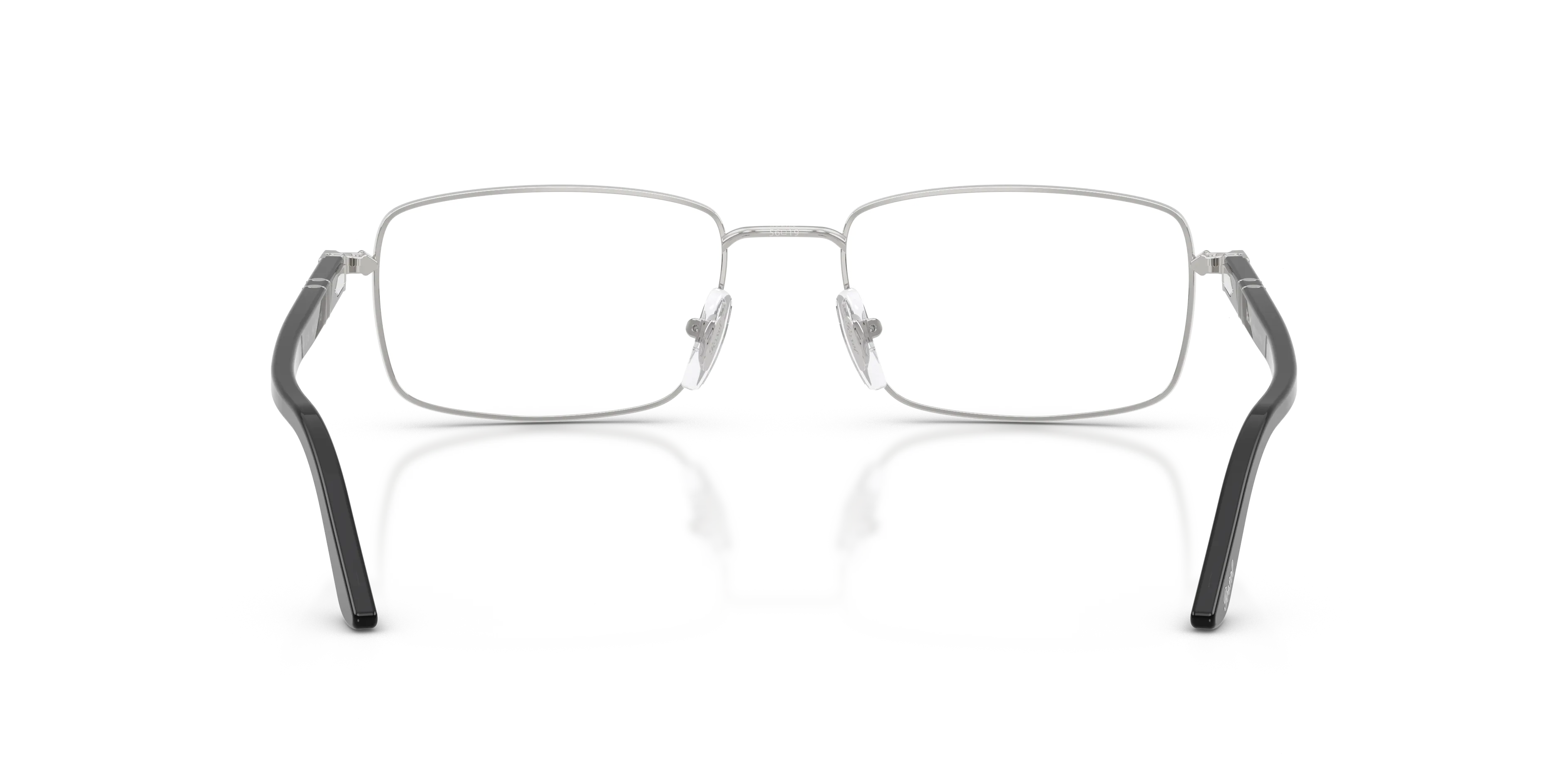Persol PO1029V 518 Montature da vista Metallo Argento Trasparente Pillow Normale - immagine 4