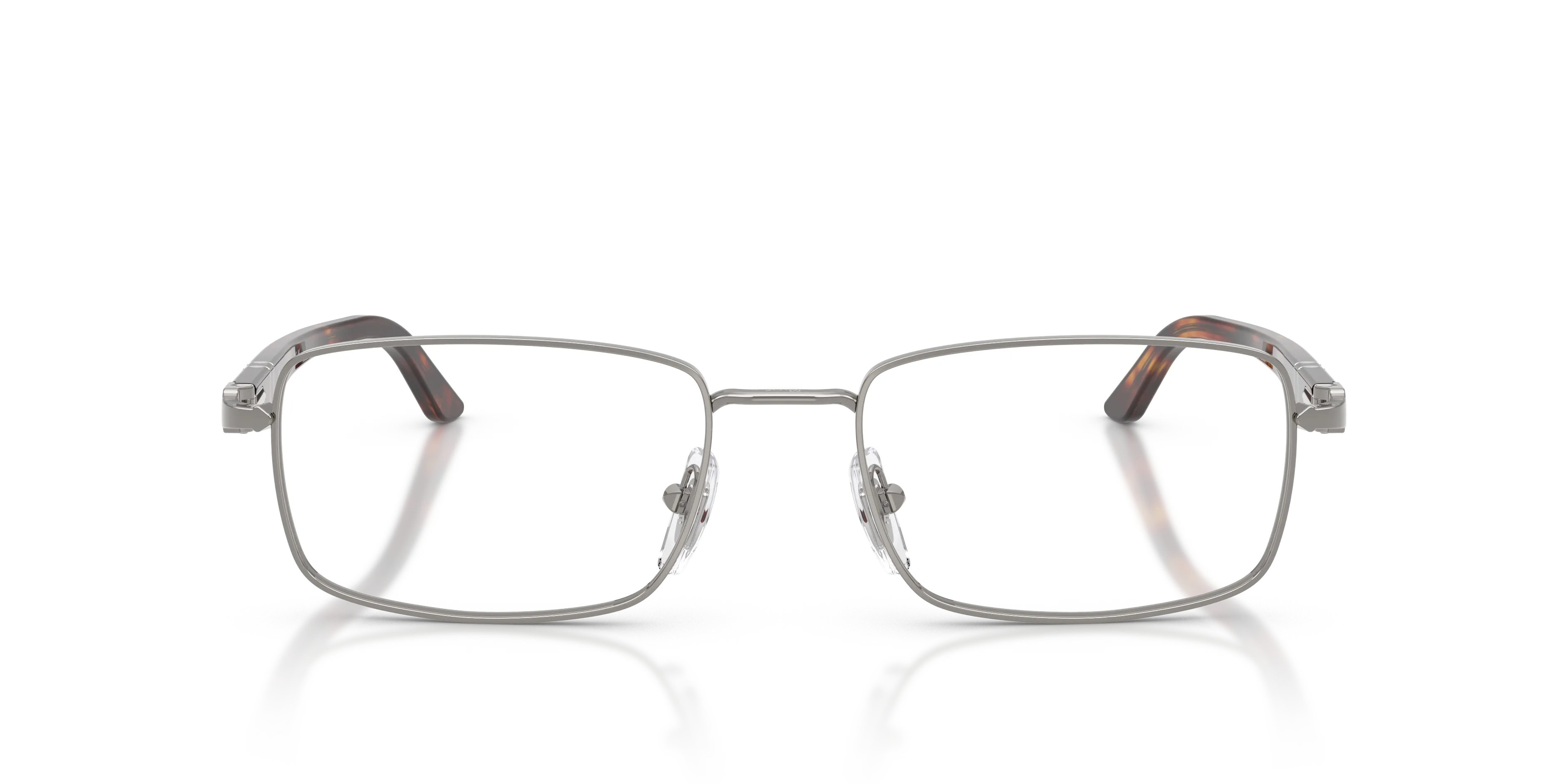 Persol PO1029V 513 Montature da vista Metallo Grigio Trasparente Pillow Normale - immagine 3