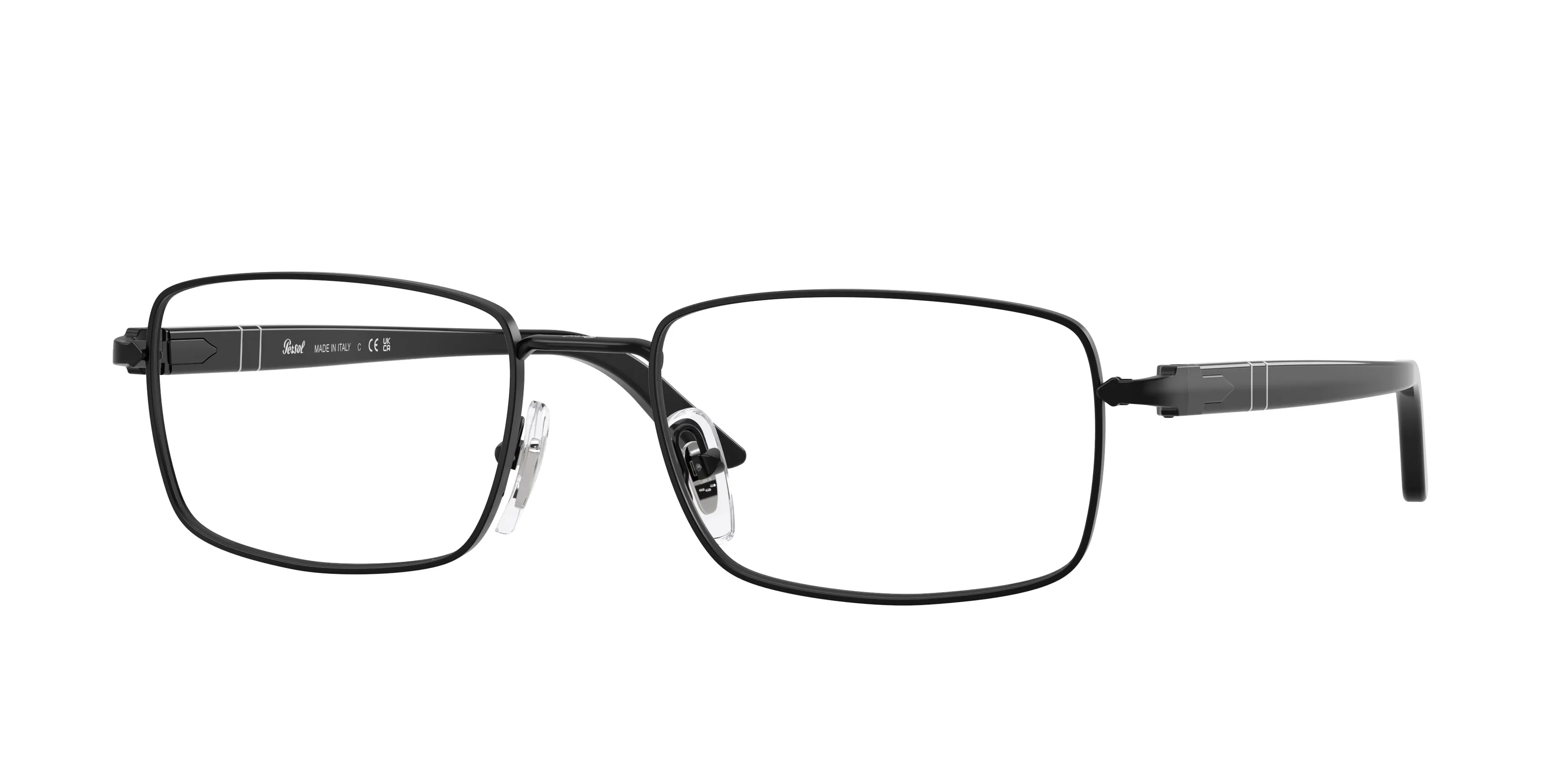 Persol PO1029V 1078 Montature da vista Metallo Nero Trasparente Pillow Normale - immagine 1