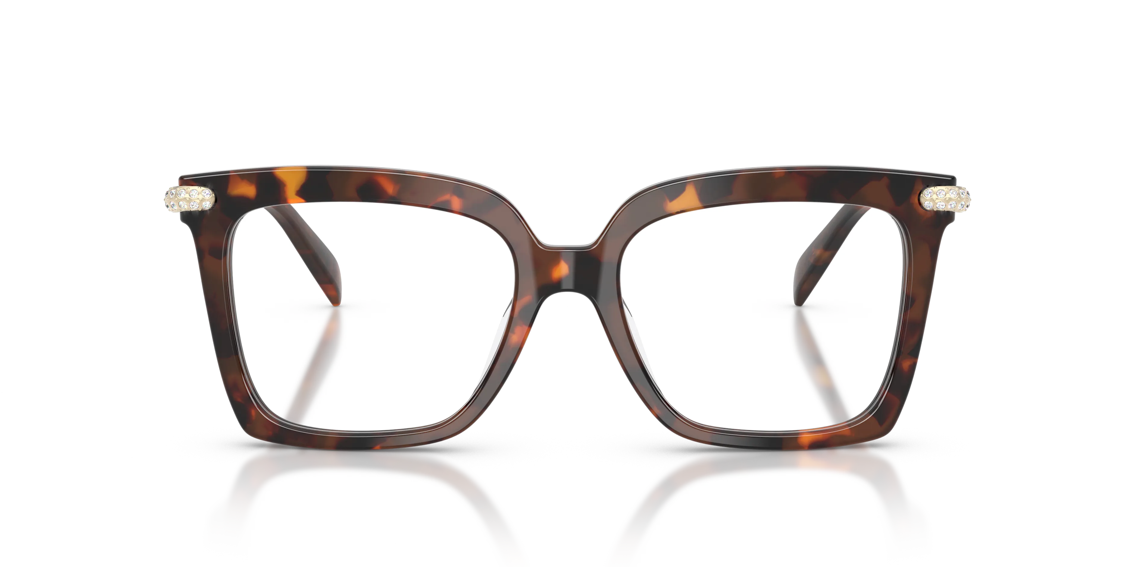 Michael Kors MK4191BU EXUMAS 4031 Montature da vista Acetato Tartaruga Trasparente Squadrata Normale - immagine 3