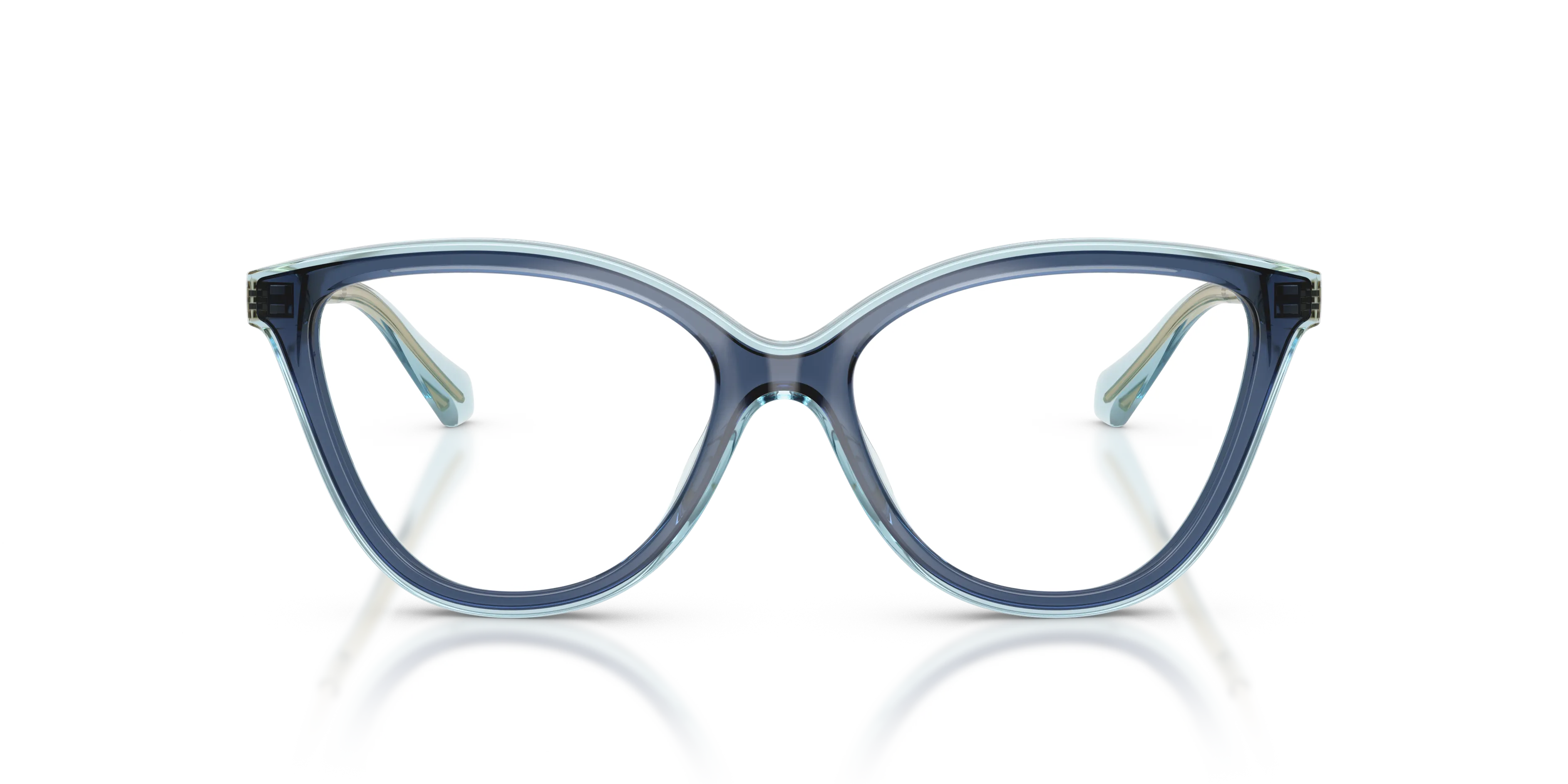 Michael Kors MK4190U COSTA BRAVA 4031 Montature da vista Iniettato Blu Trasparente Cat Eye Normale - immagine 3