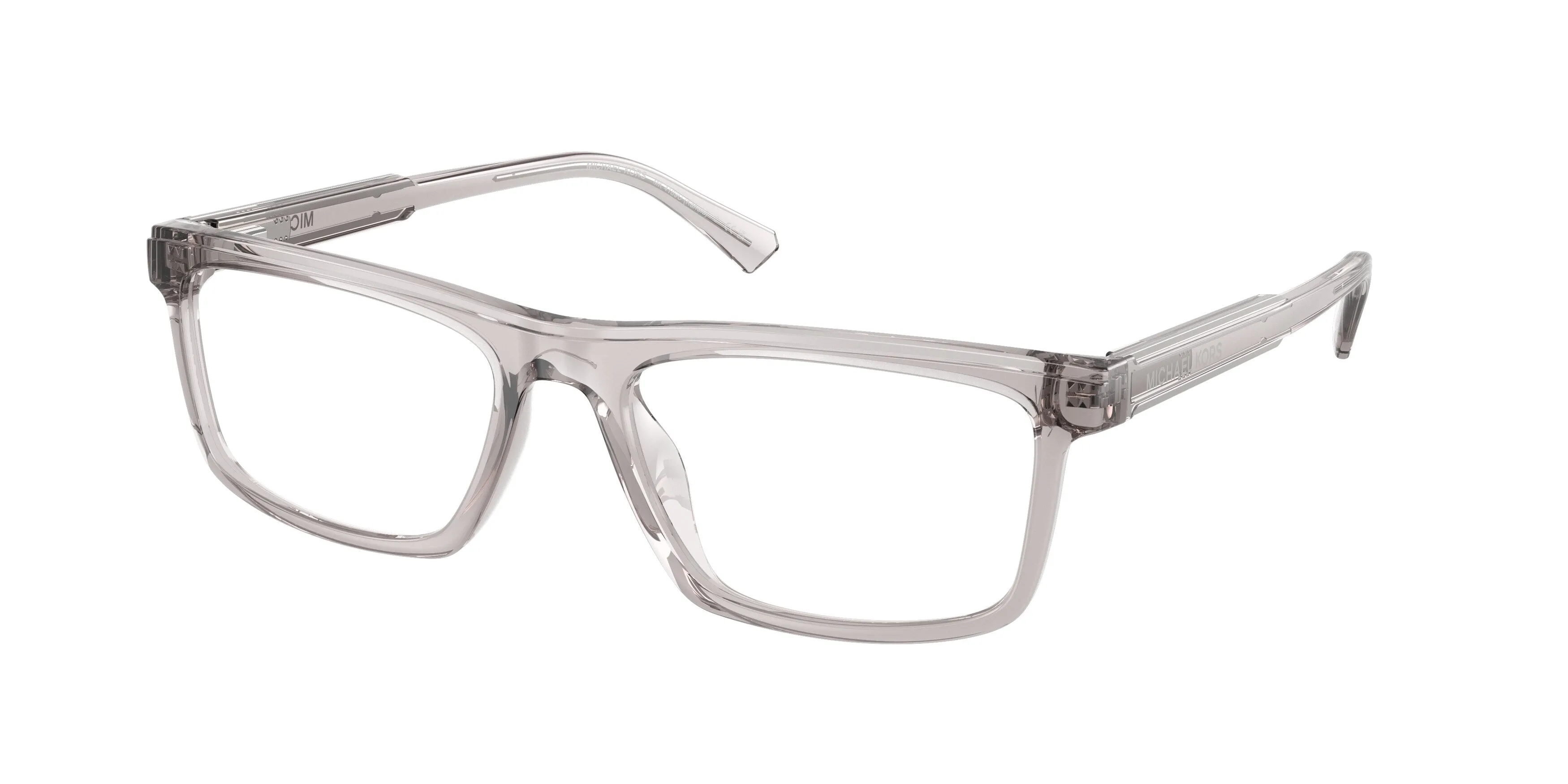 Michael Kors MK4189U KAHULU 3400 Montature da vista Iniettato Grigio Trasparente Squadrata Normale - immagine 1