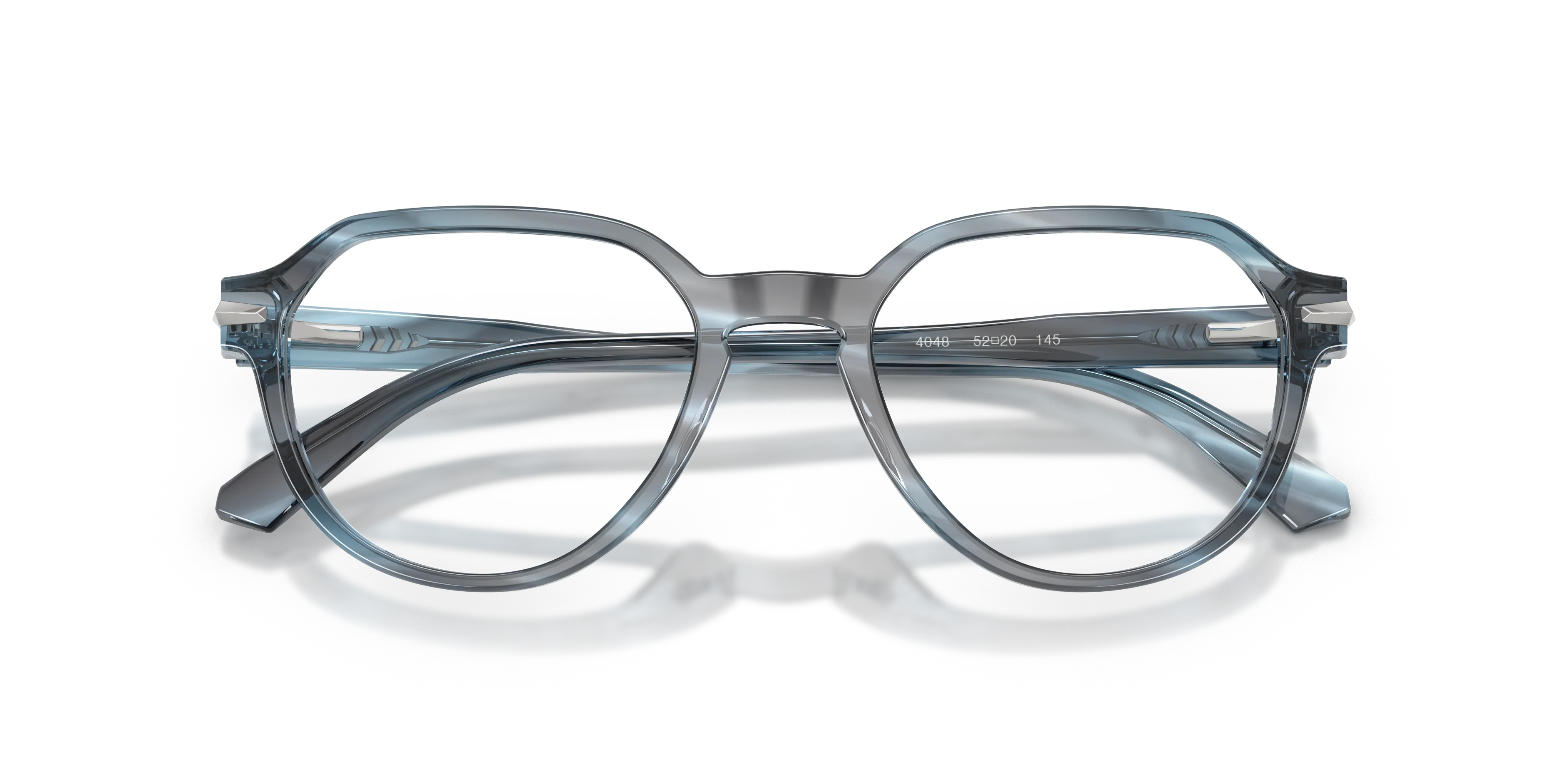 Michael Kors MK4187U WESTERLY 4048 Montature da vista Acetato Blu Trasparente Rotonda Normale - immagine 2