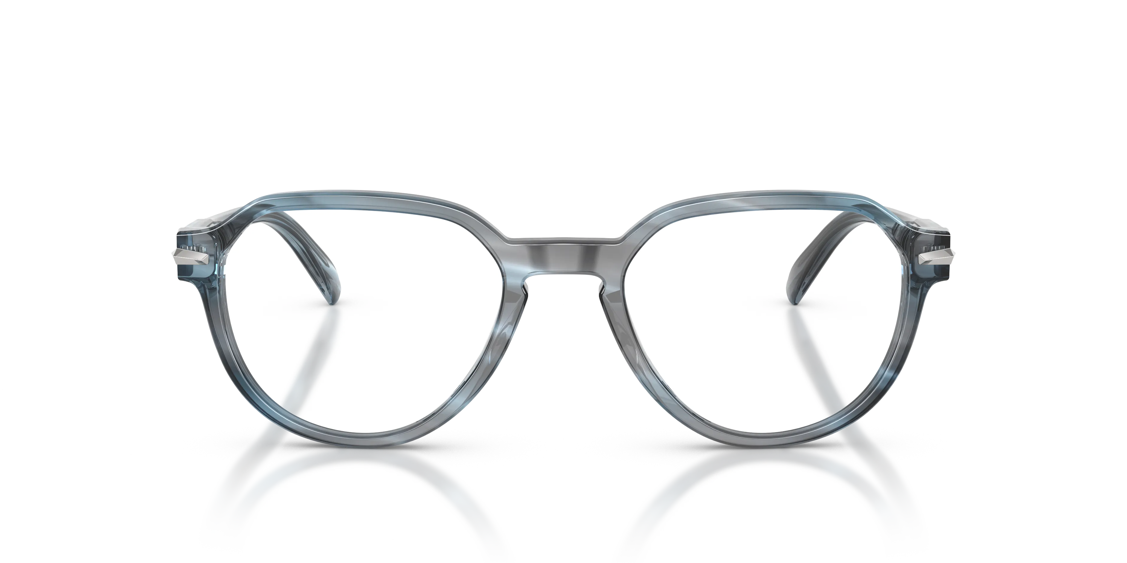 Michael Kors MK4187U WESTERLY 4048 Montature da vista Acetato Blu Trasparente Rotonda Normale - immagine 3