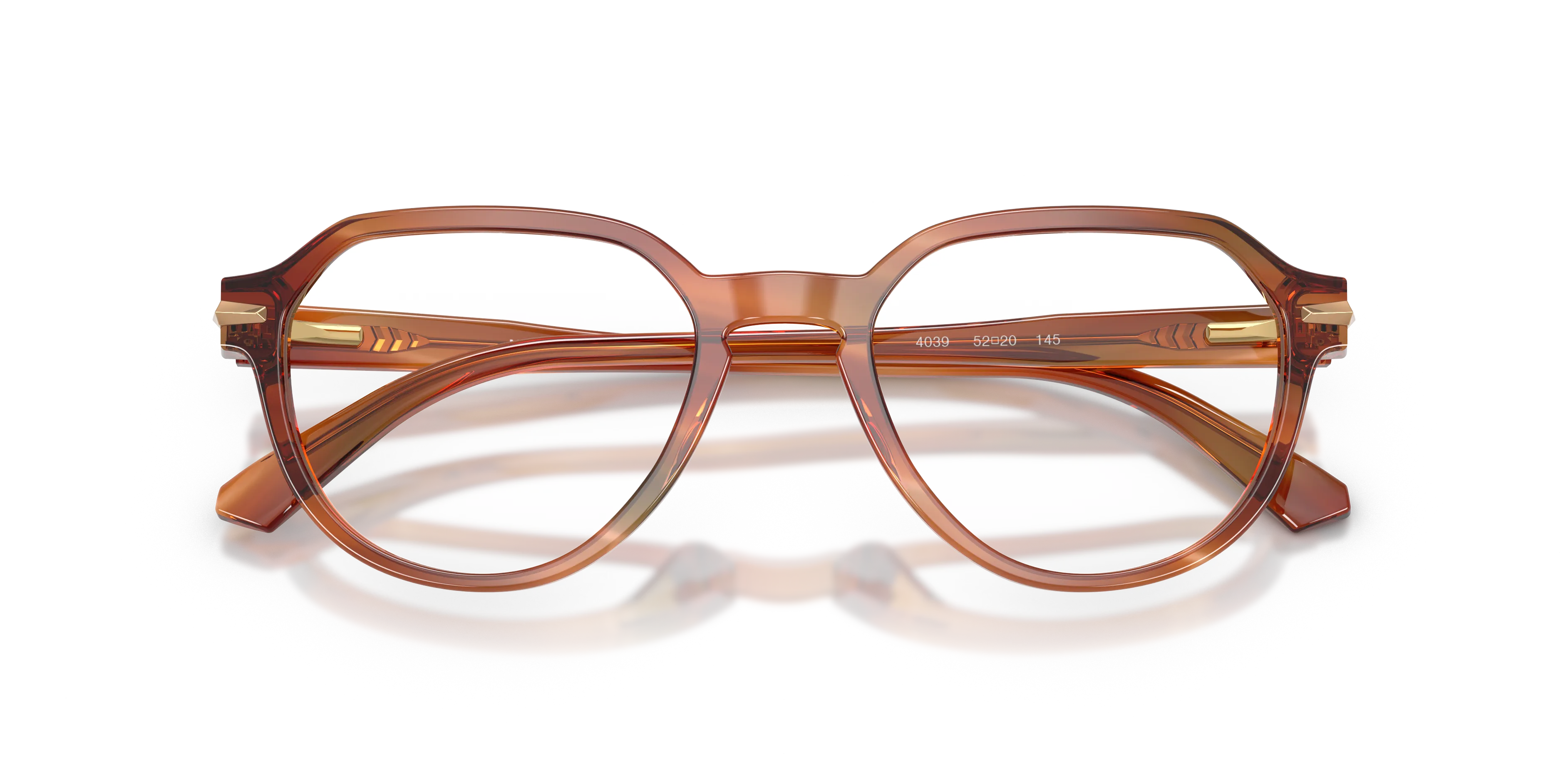 Michael Kors MK4187U WESTERLY 4039 Montature da vista Acetato Marrone Trasparente Rotonda Normale - immagine 2