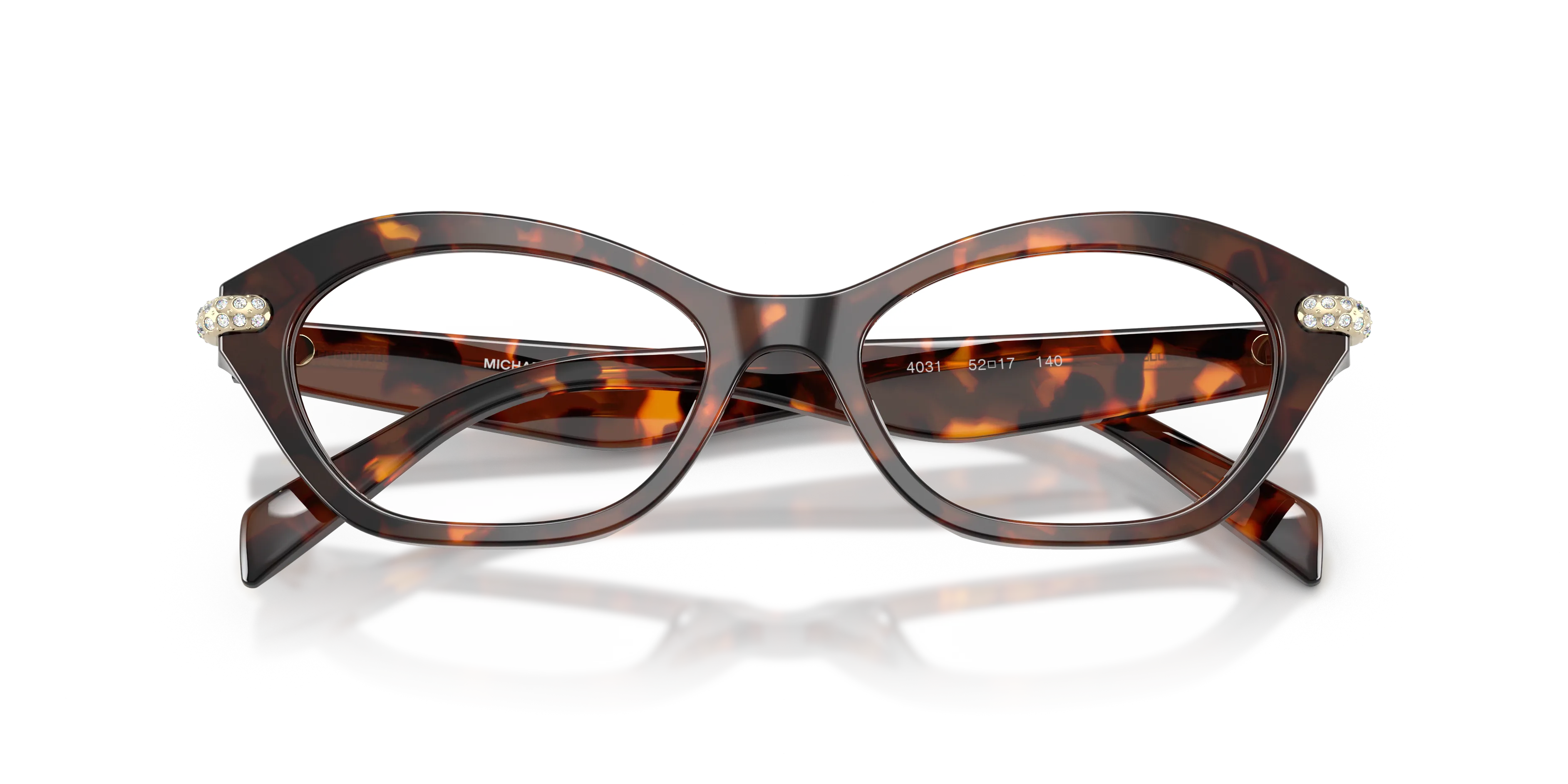 Michael Kors MK4186BU SAINT LUCIA 4031 Montature da vista Acetato Tartaruga Trasparente Rotonda Normale - immagine 2