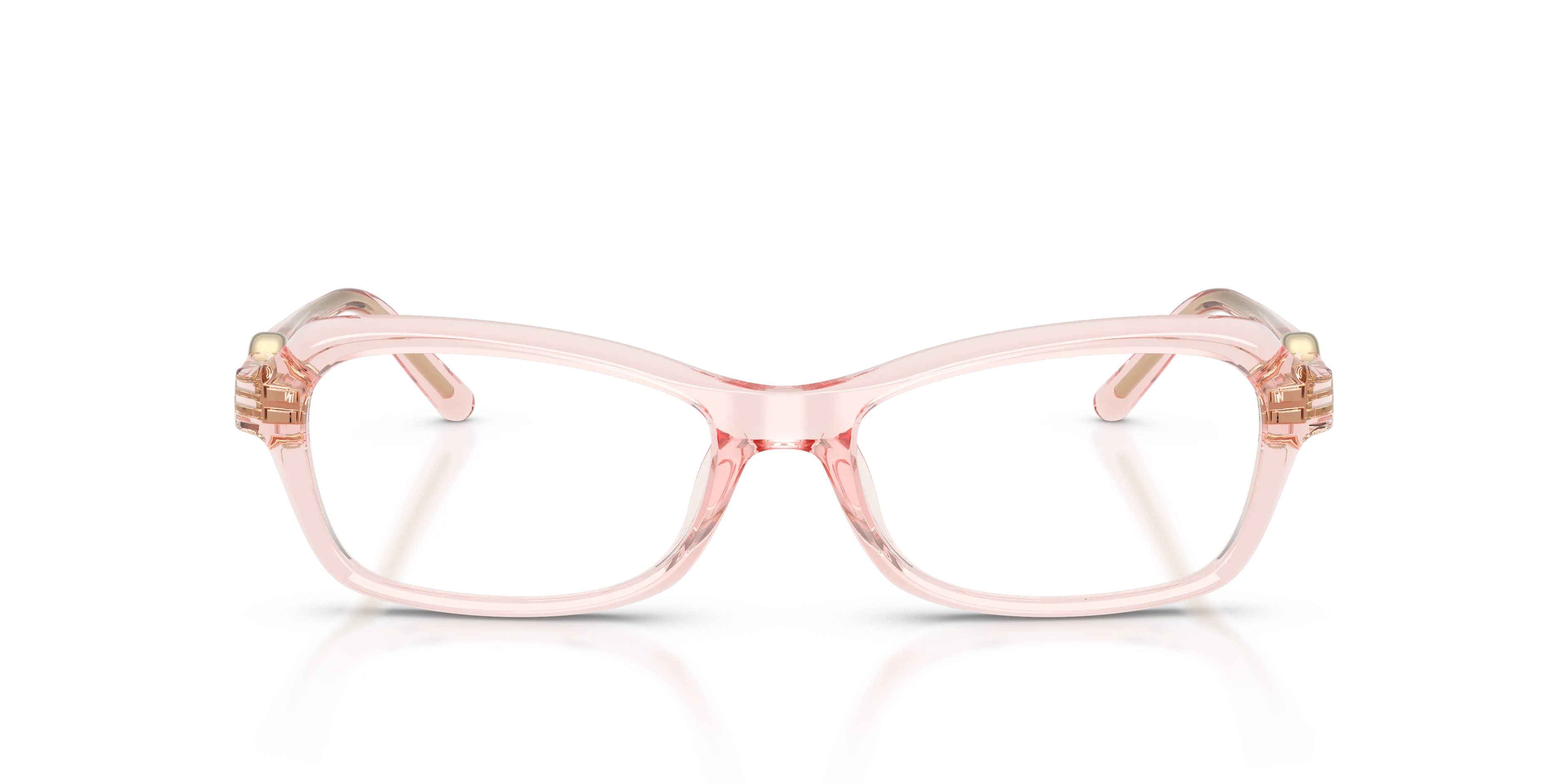 Michael Kors MK4182U HAKONE 3901 Montature da vista Iniettato Rosa Trasparente Rotonda Normale - immagine 3