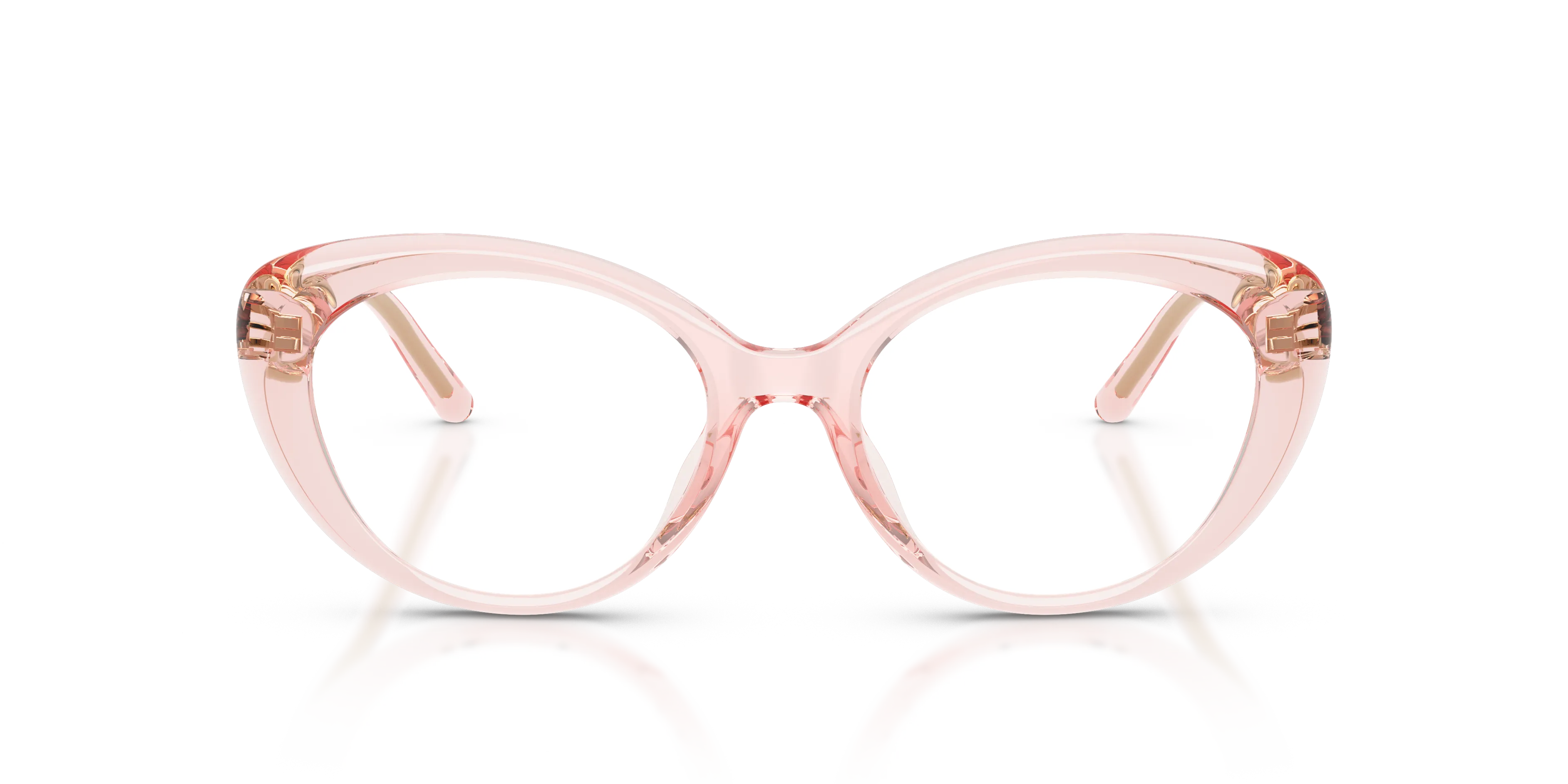 Michael Kors MK4181U ST. THOMAS 3901 Montature da vista Iniettato Rosa Trasparente Rotonda Normale - immagine 3
