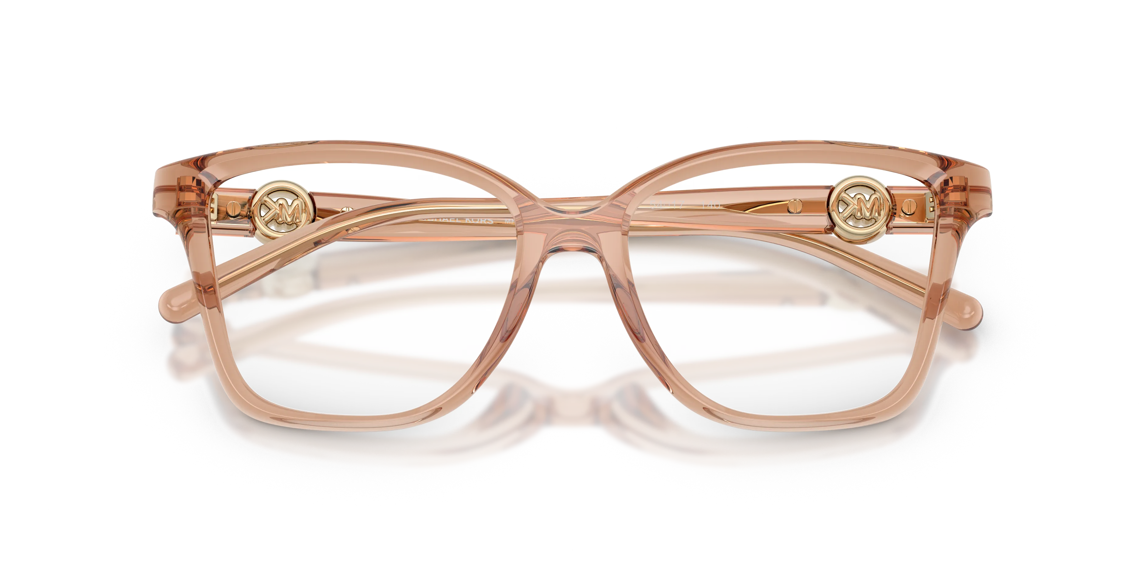 Michael Kors MK4180U KOBE 4051 Montature da vista Iniettato Marrone Trasparente Squadrata Normale - immagine 2