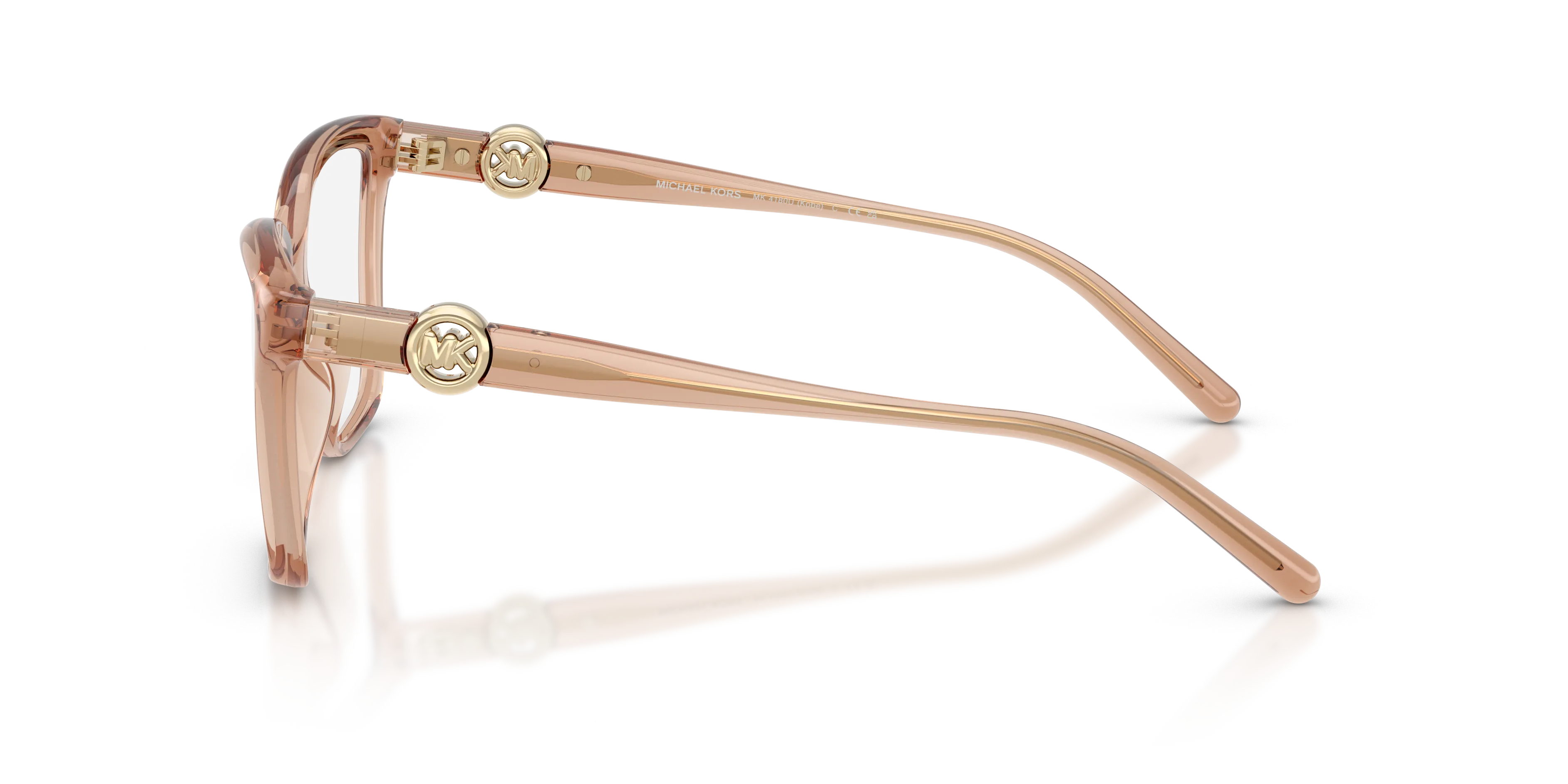 Michael Kors MK4180U KOBE 4051 Montature da vista Iniettato Marrone Trasparente Squadrata Normale - immagine 4