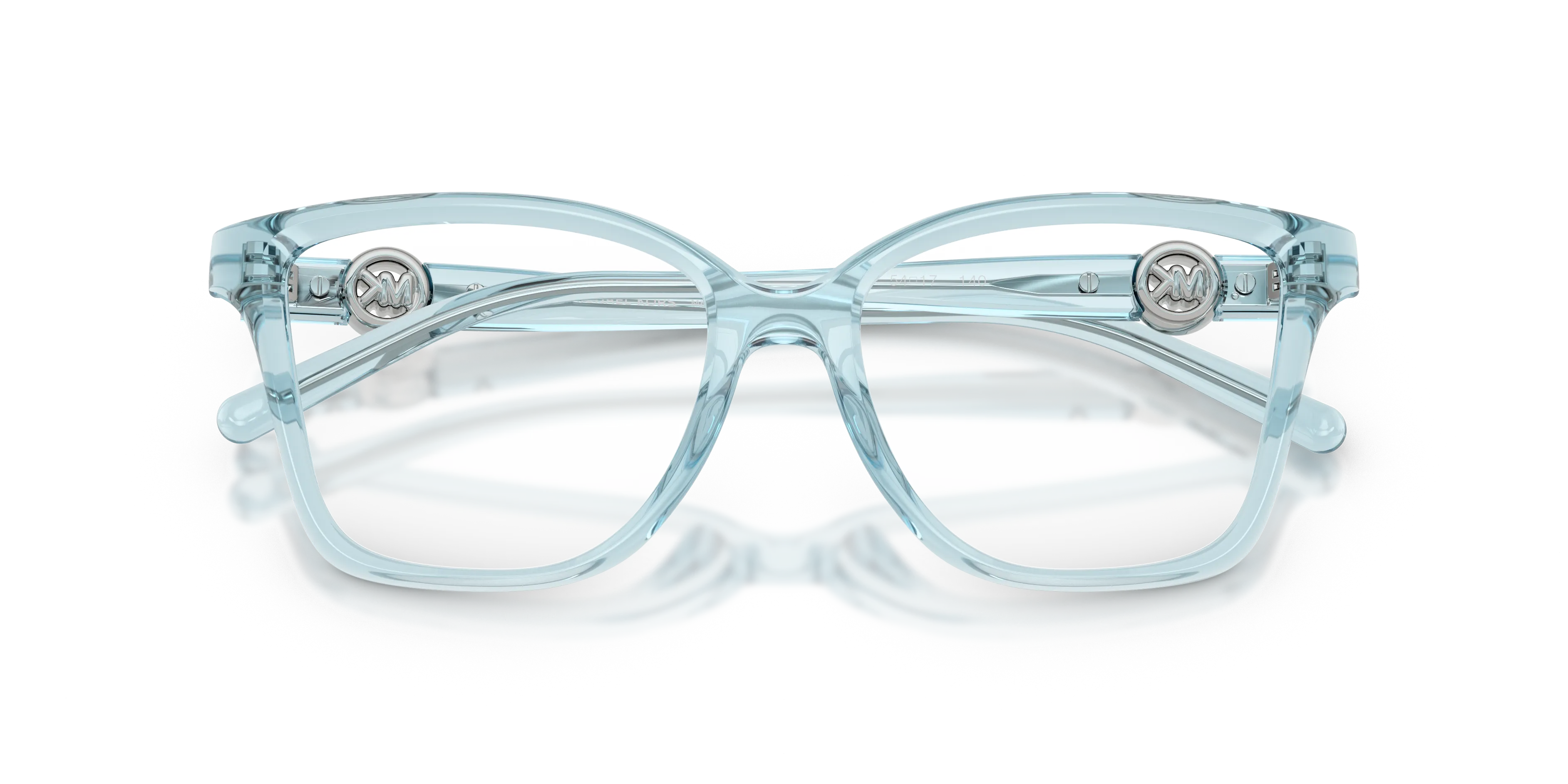 Michael Kors MK4180U KOBE 4014 Montature da vista Iniettato Blu Trasparente Squadrata Normale - immagine 2