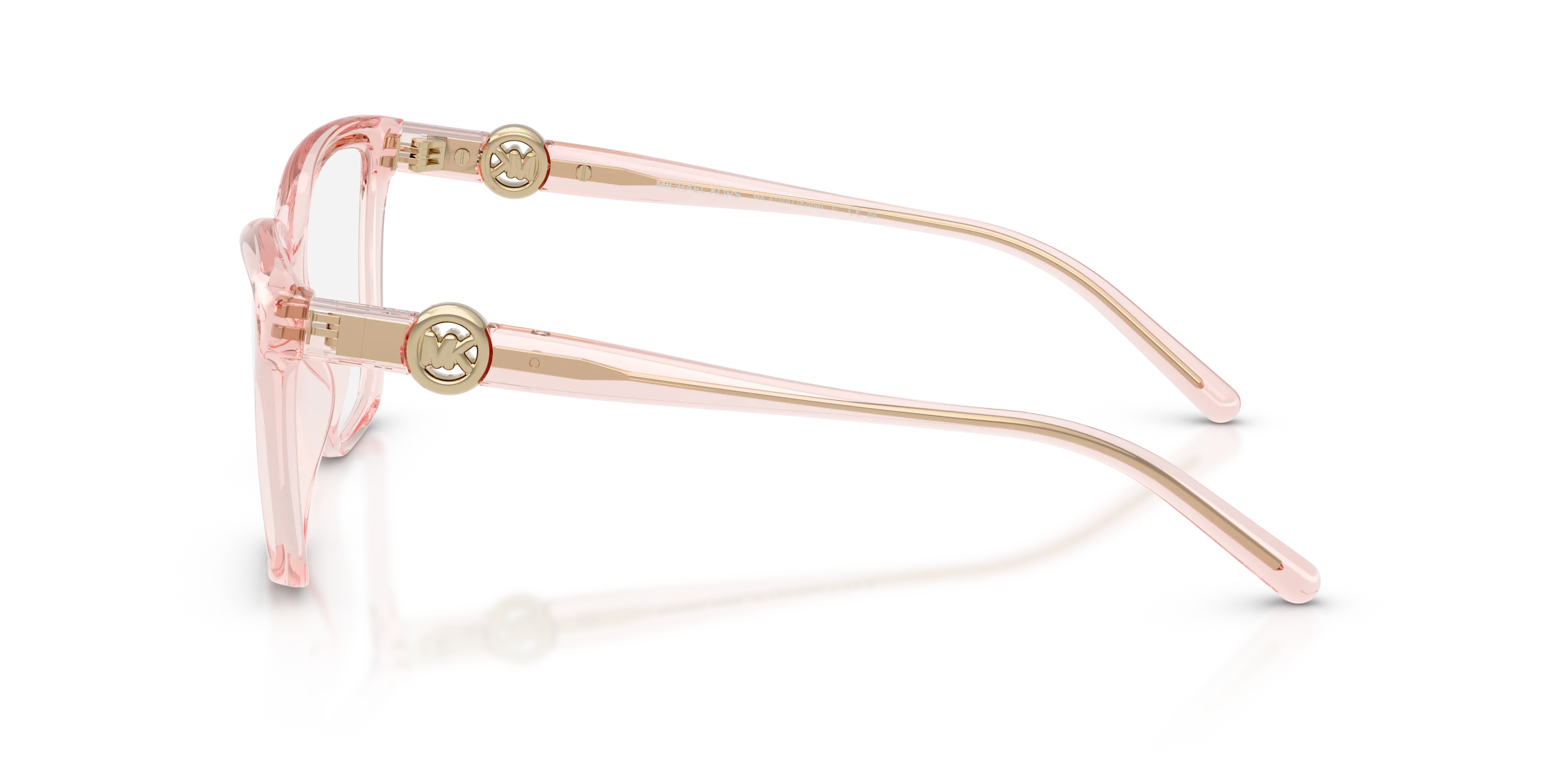 Michael Kors MK4180U KOBE 3901 Montature da vista Iniettato Rosa Trasparente Squadrata Normale - immagine 4