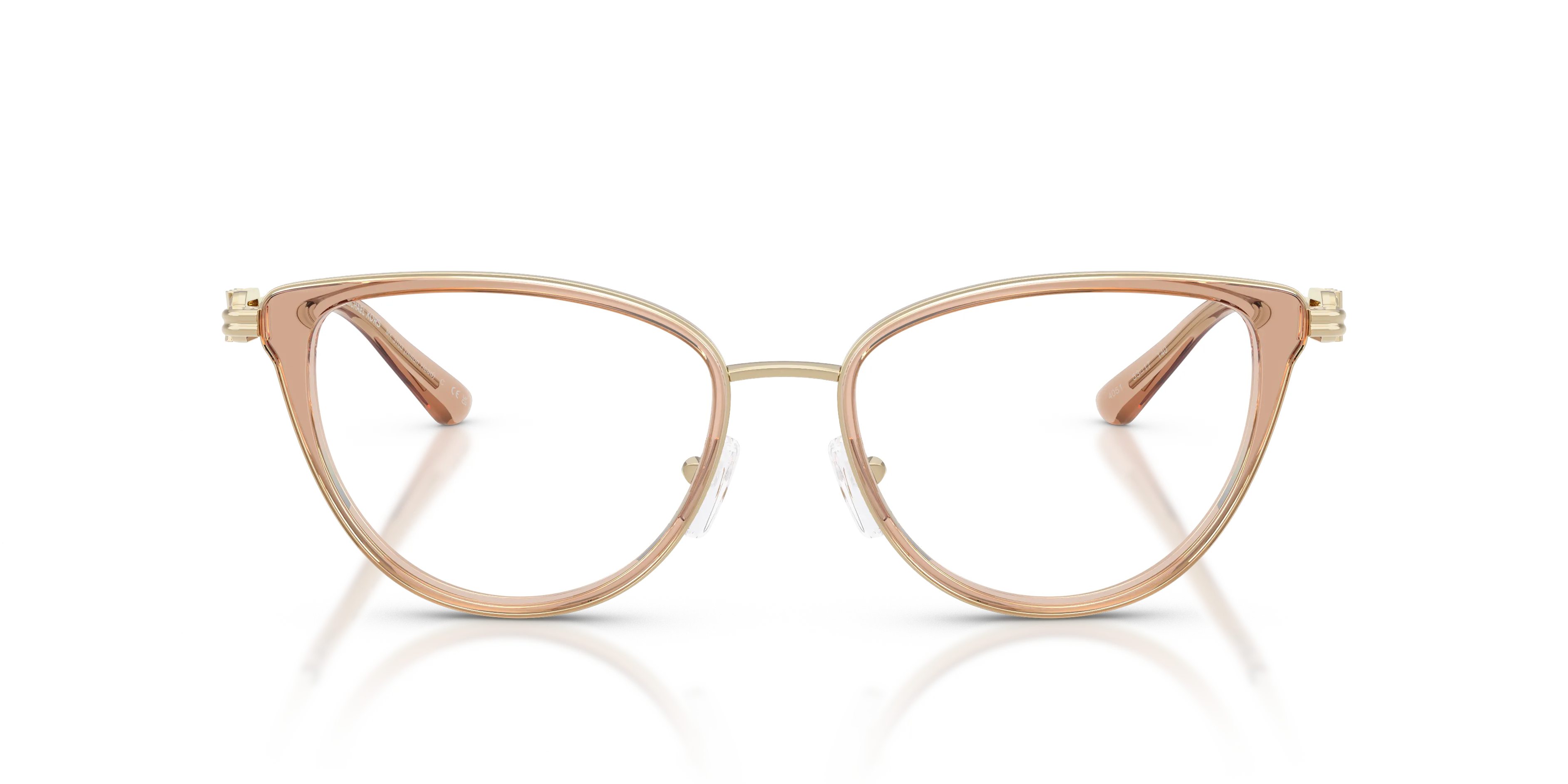Michael Kors MK3103 HILTON HEAD 4051 Montature da vista Metallo Marrone Trasparente Cat Eye Normale - immagine 3