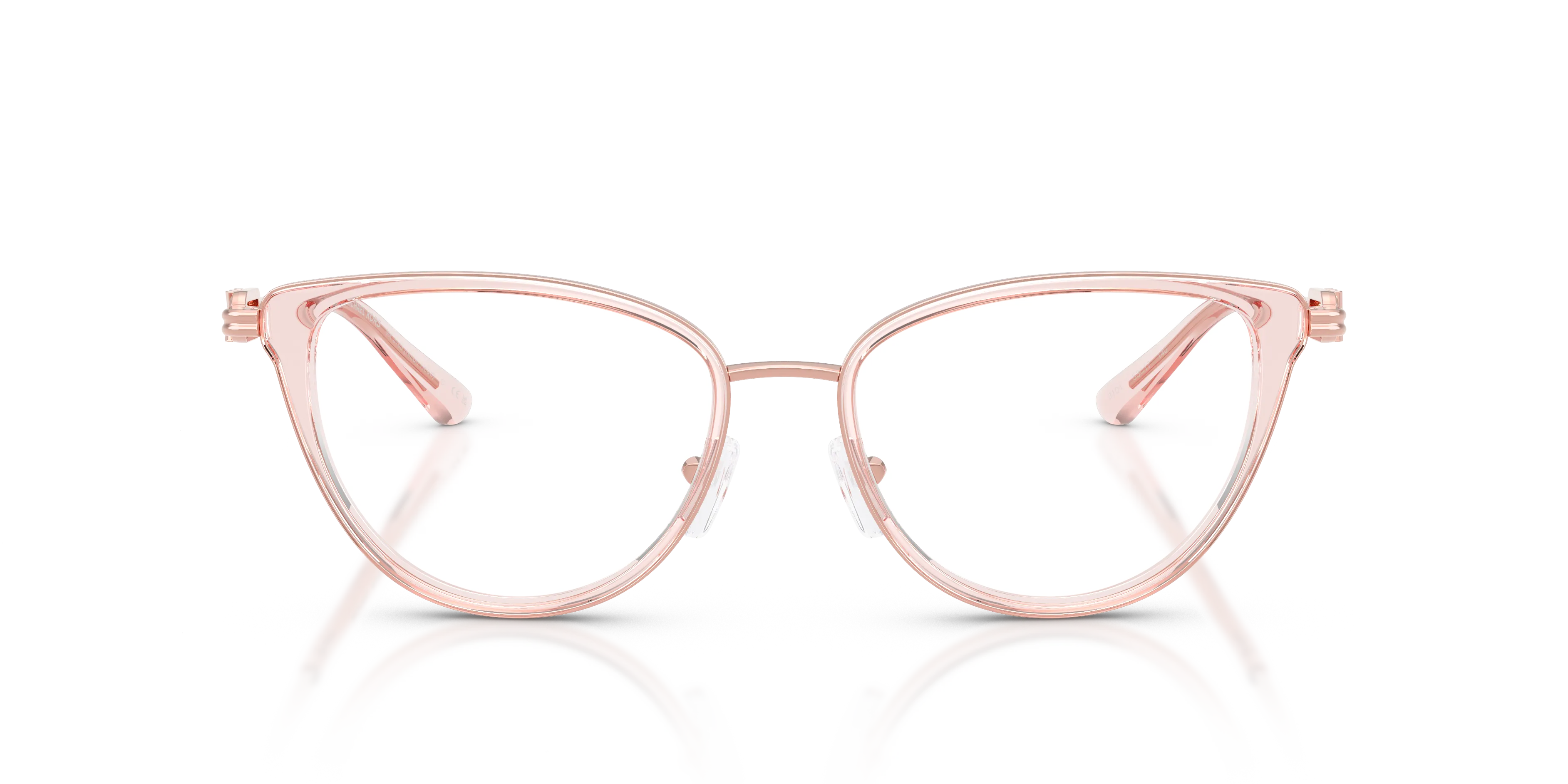 Michael Kors MK3103 HILTON HEAD 3101 Montature da vista Metallo Rosa Trasparente Cat Eye Normale - immagine 3