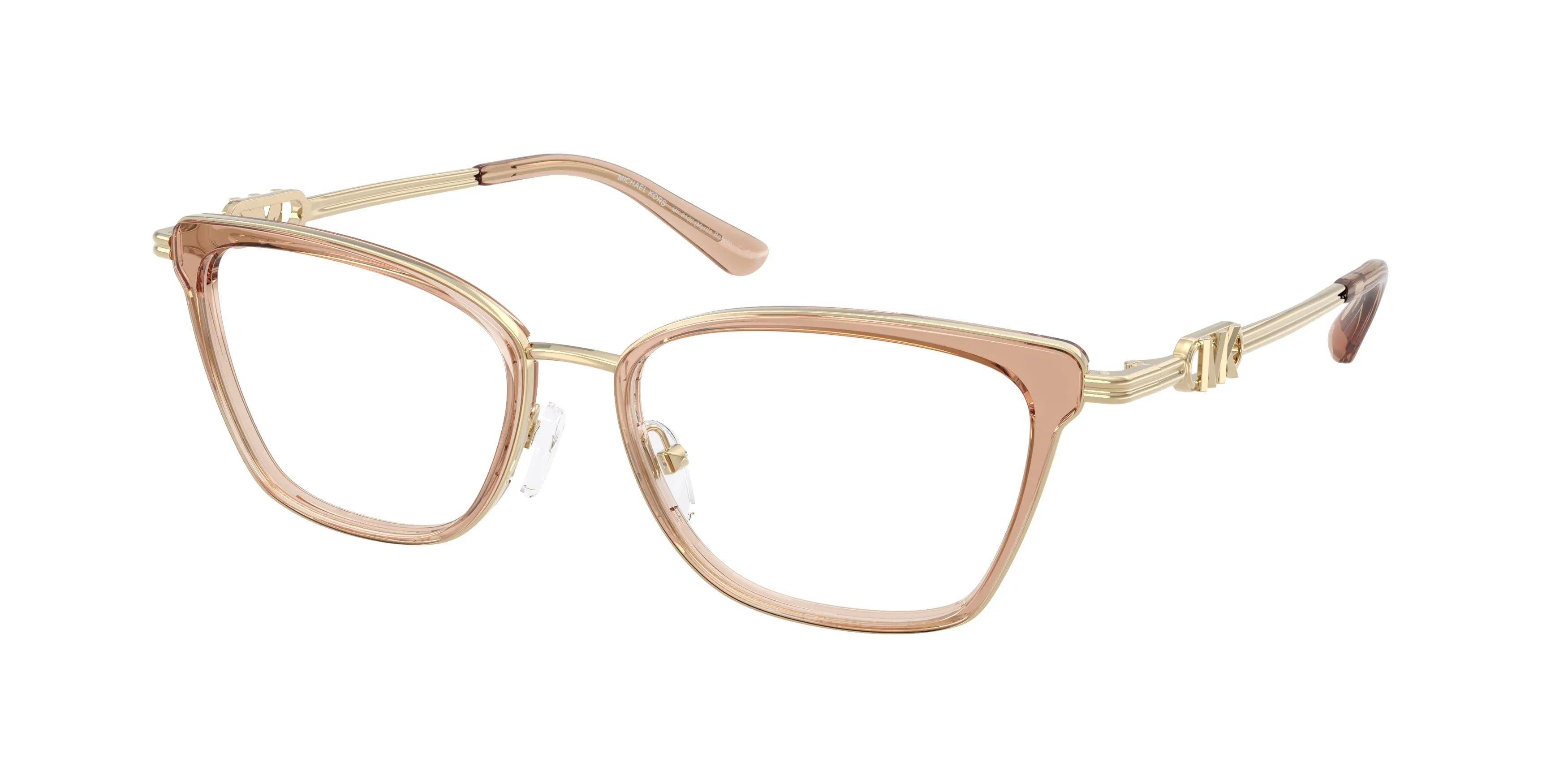 Michael Kors MK3102 MYRTLE BEACH 4051 Montature da vista Metallo Marrone Trasparente Squadrata Normale - immagine 1