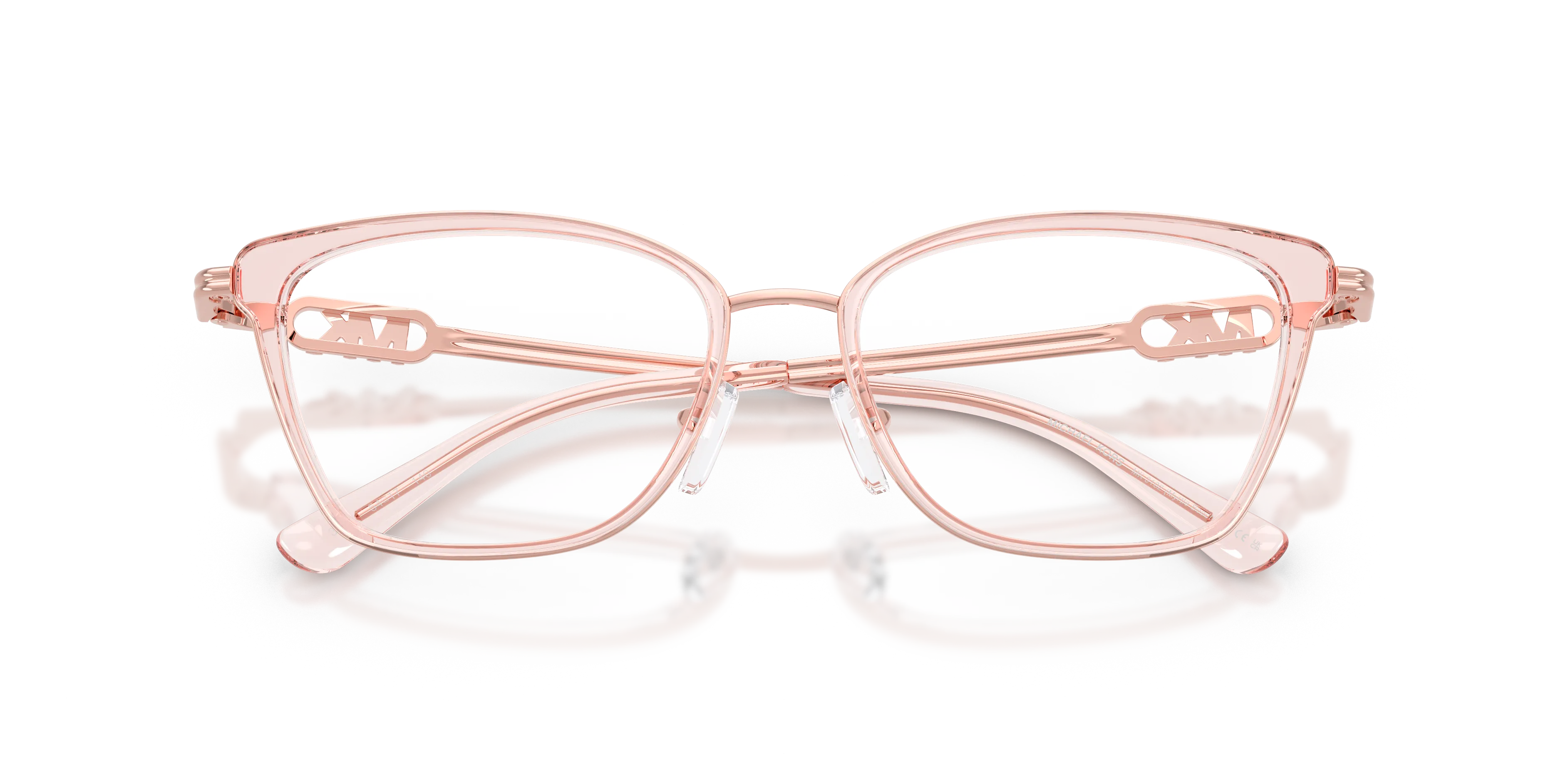 Michael Kors MK3102 MYRTLE BEACH 3101 Montature da vista Metallo Rosa Trasparente Squadrata Normale - immagine 2