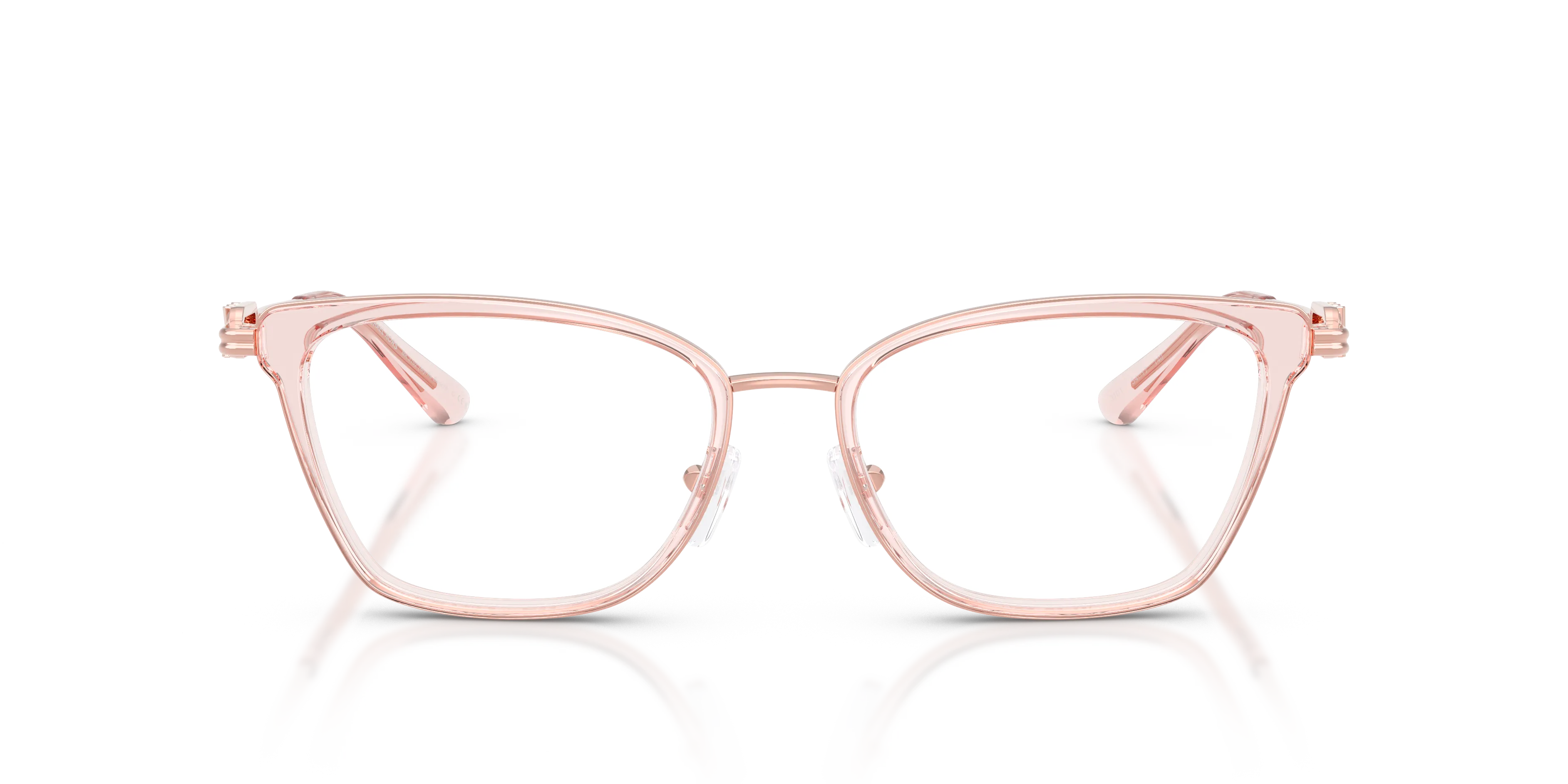 Michael Kors MK3102 MYRTLE BEACH 3101 Montature da vista Metallo Rosa Trasparente Squadrata Normale - immagine 3