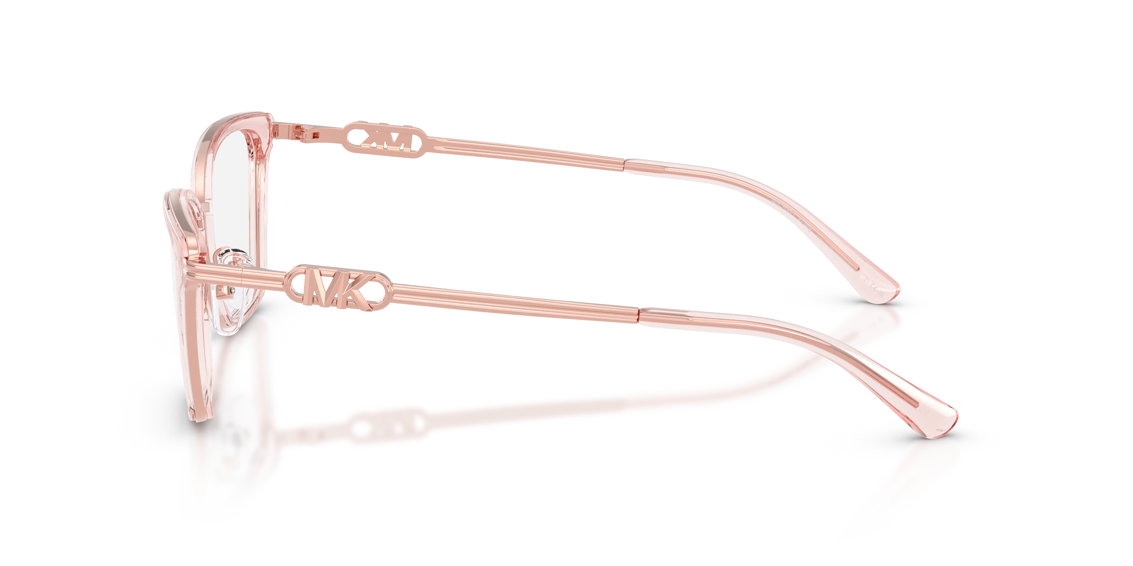 Michael Kors MK3102 MYRTLE BEACH 3101 Montature da vista Metallo Rosa Trasparente Squadrata Normale - immagine 4