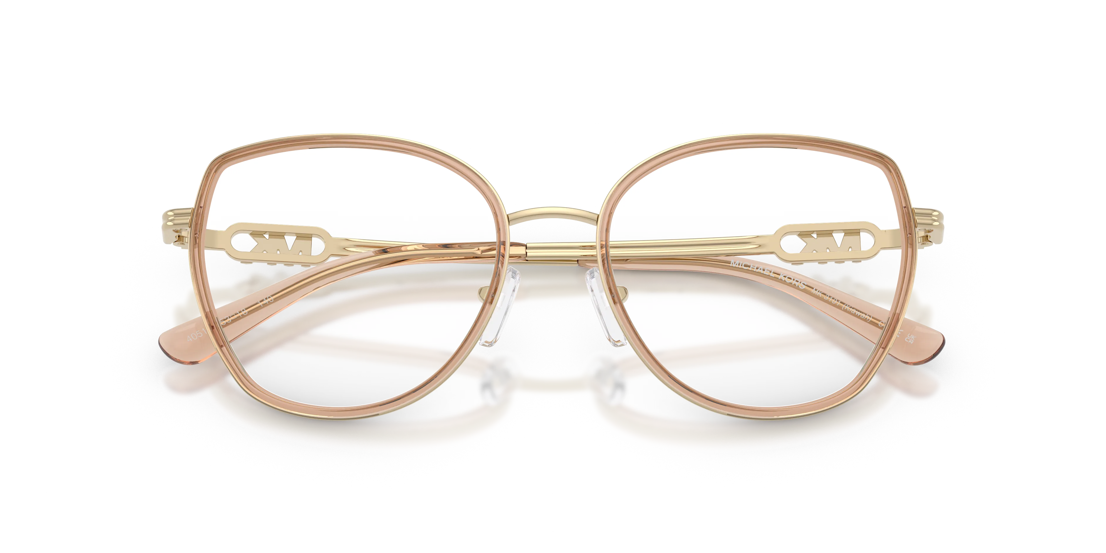Michael Kors MK3101 KIAWAH 4051 Montature da vista Metallo Marrone Trasparente Rotonda Normale - immagine 2