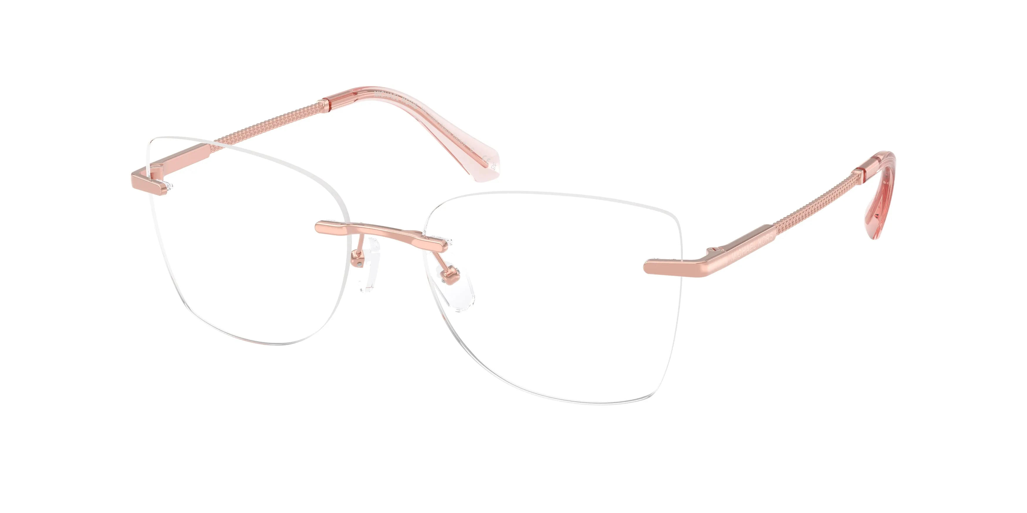 Michael Kors MK3099 NAGS HEAD 1108 Montature da vista Metallo Oro Trasparente Squadrata Normale - immagine 1