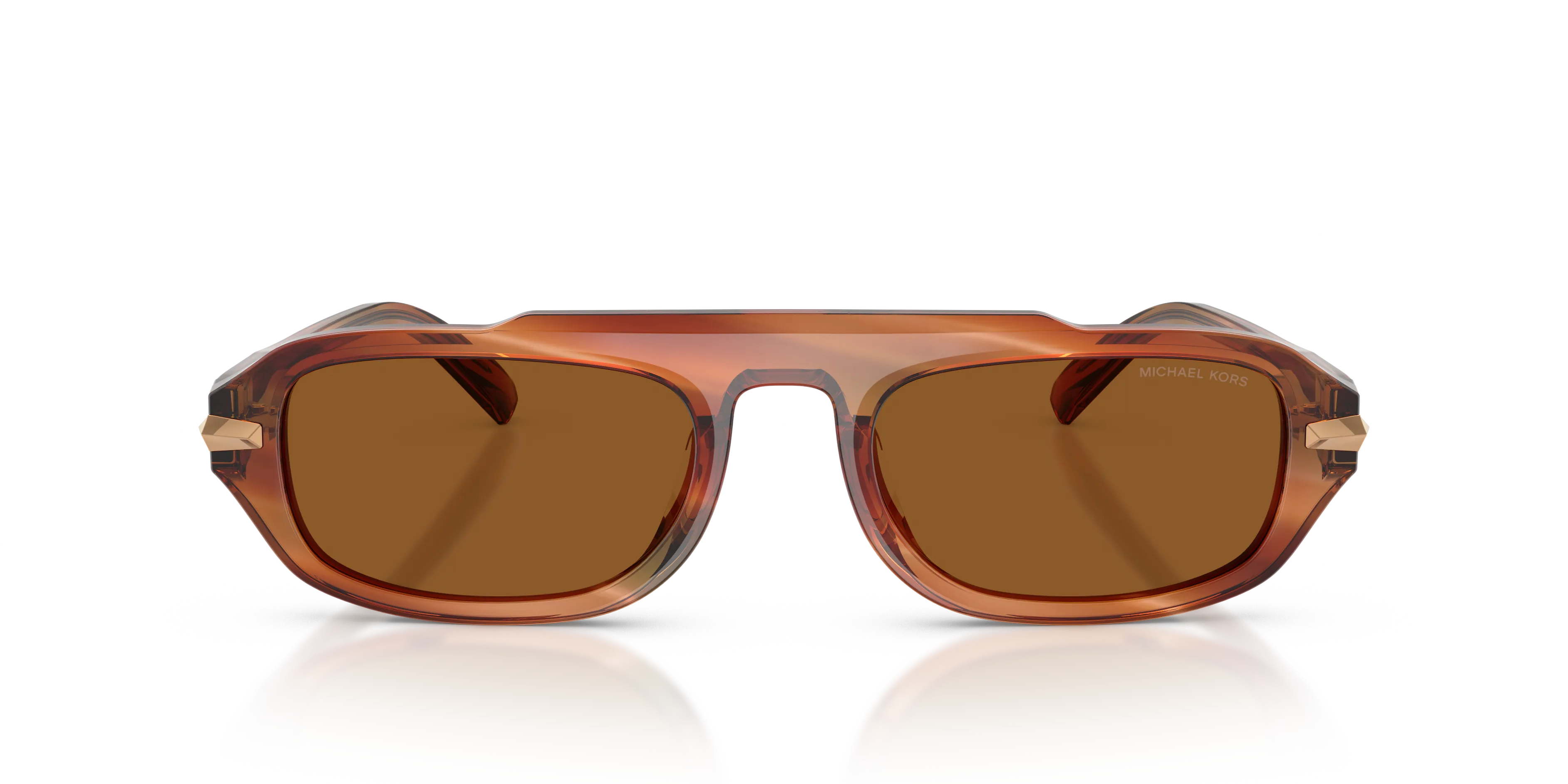 Michael Kors MK2279U WATCH HILL 403973 Occhiali da sole Acetato Marrone Marrone Rotonda Normale - immagine 3