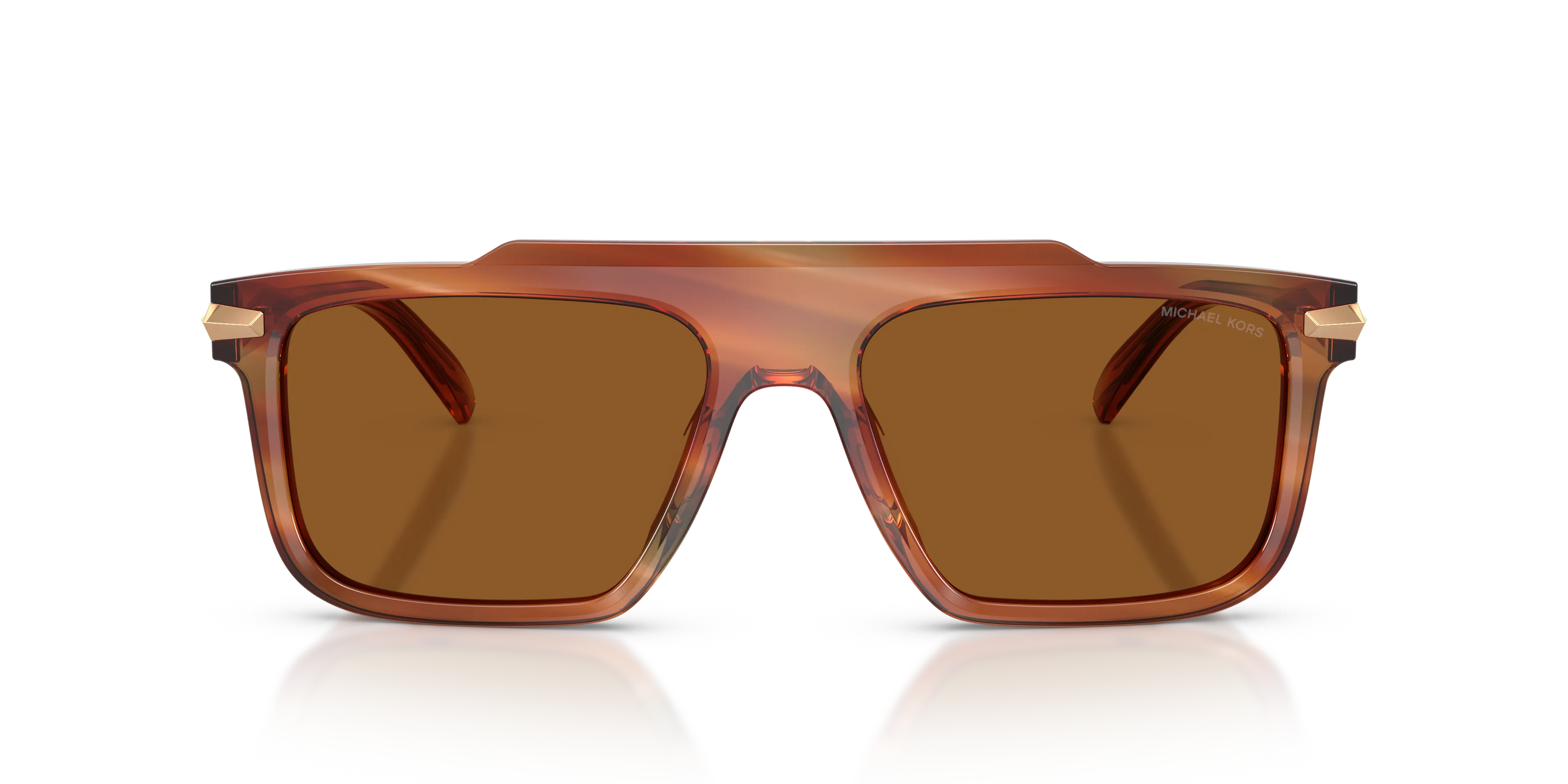 Michael Kors MK2278U BOSTON 403973 Occhiali da sole Acetato Marrone Marrone Squadrata Normale - immagine 3