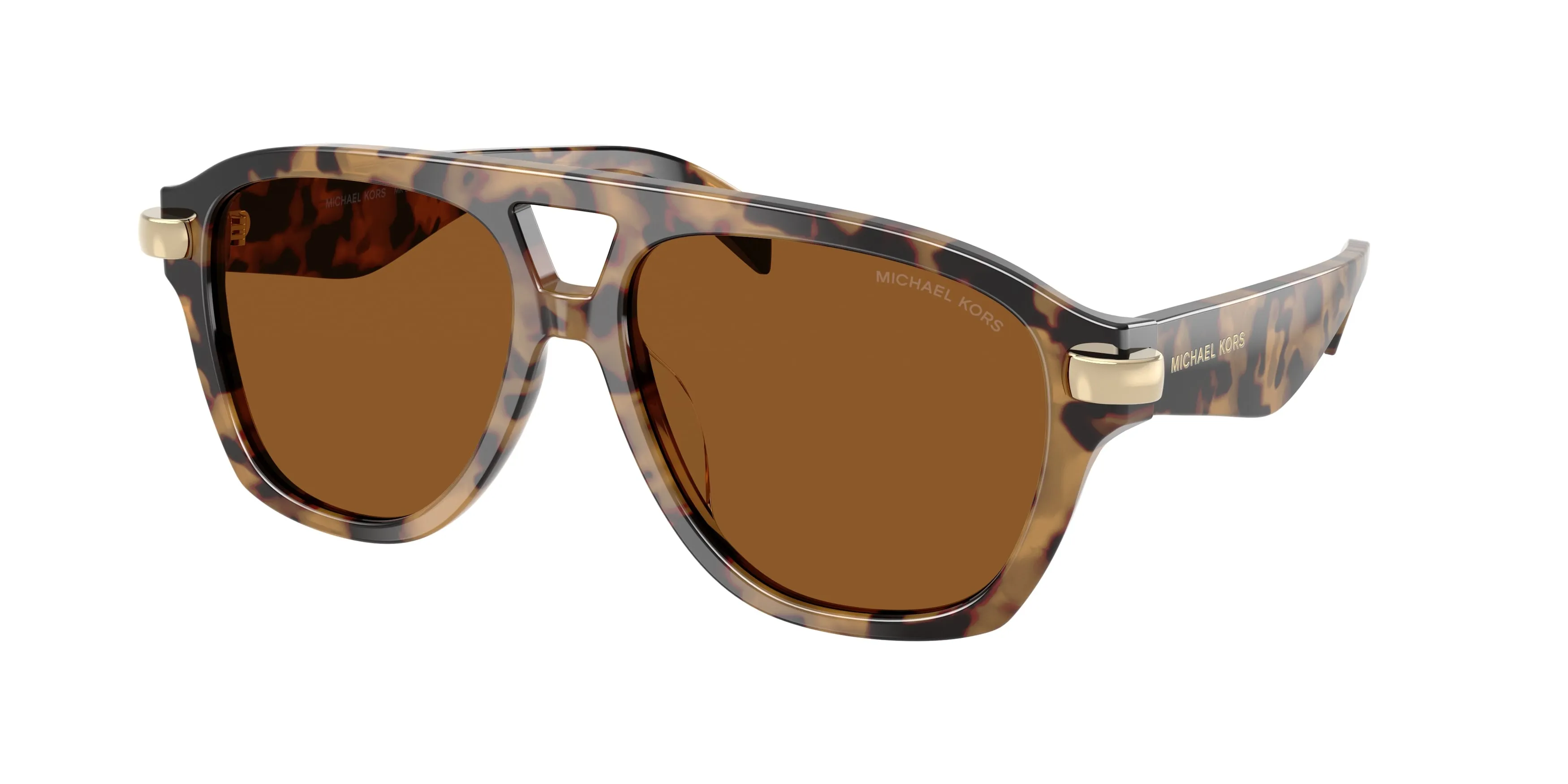 Michael Kors MK2277U GRENADA 393073 Occhiali da sole Acetato Tartaruga Marrone Pilot Normale - immagine 1