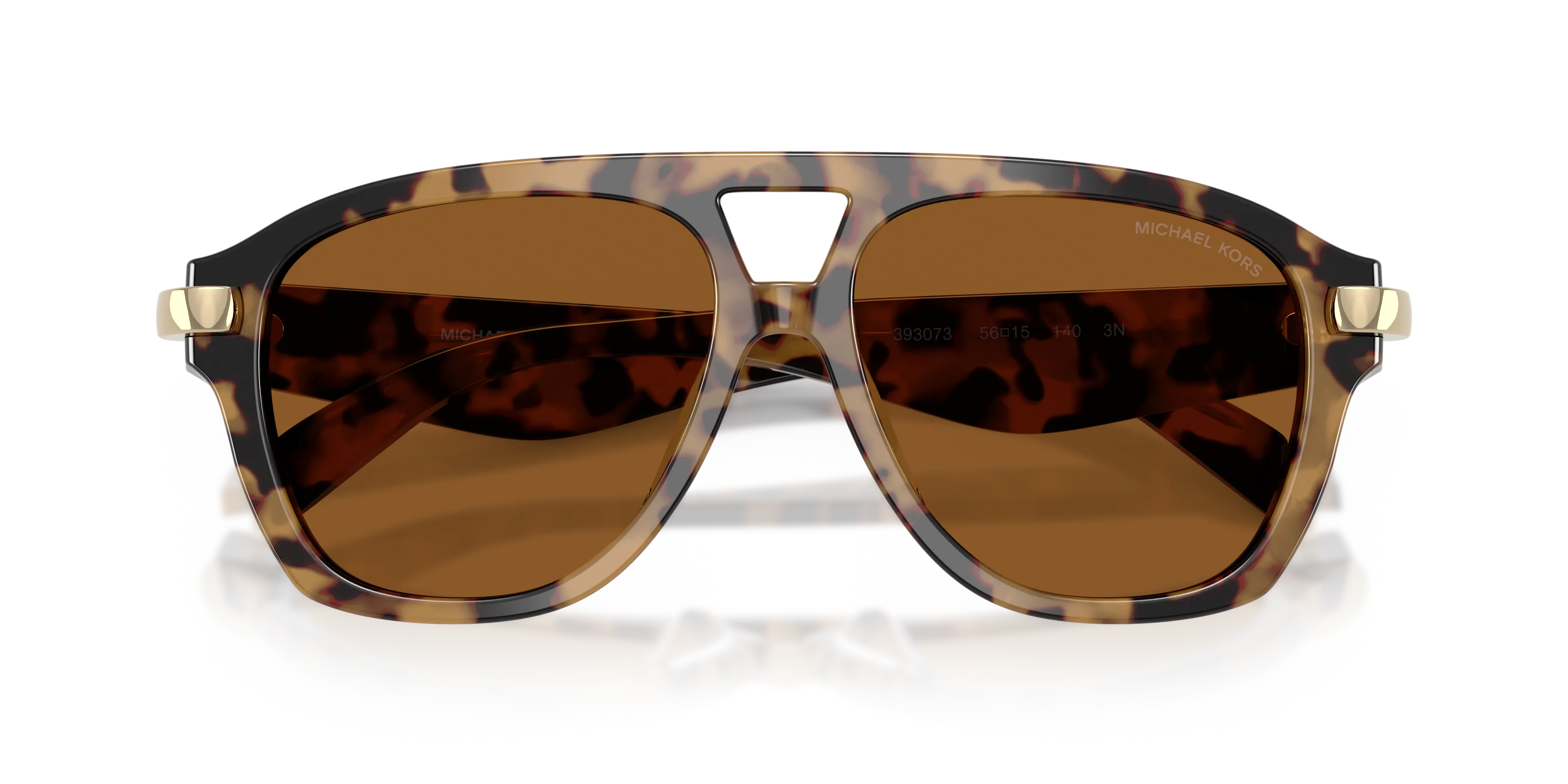 Michael Kors MK2277U GRENADA 393073 Occhiali da sole Acetato Tartaruga Marrone Pilot Normale - immagine 2