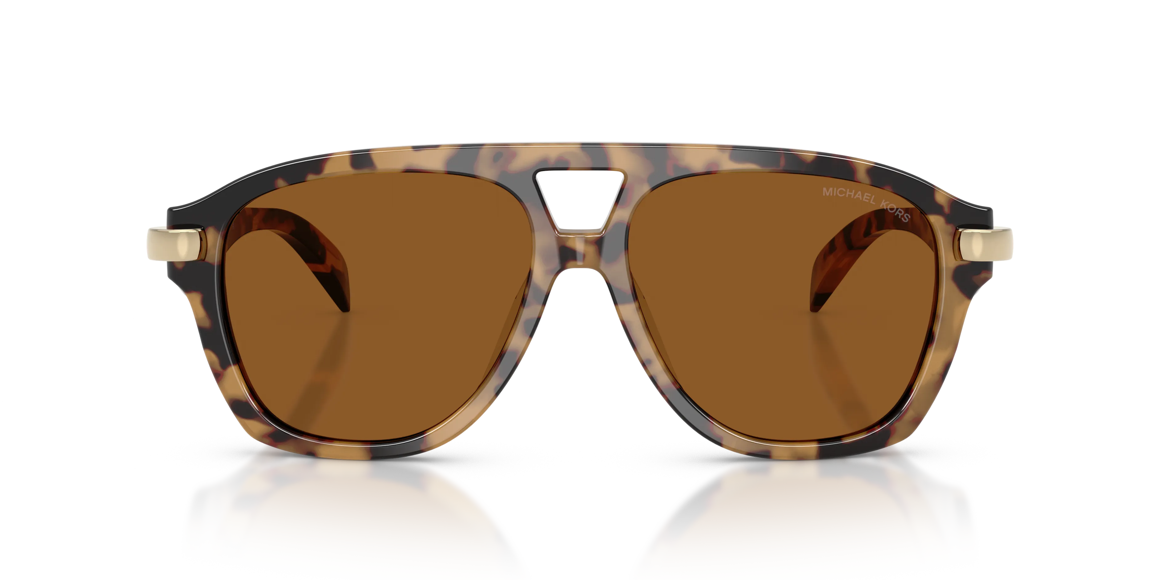 Michael Kors MK2277U GRENADA 393073 Occhiali da sole Acetato Tartaruga Marrone Pilot Normale - immagine 3