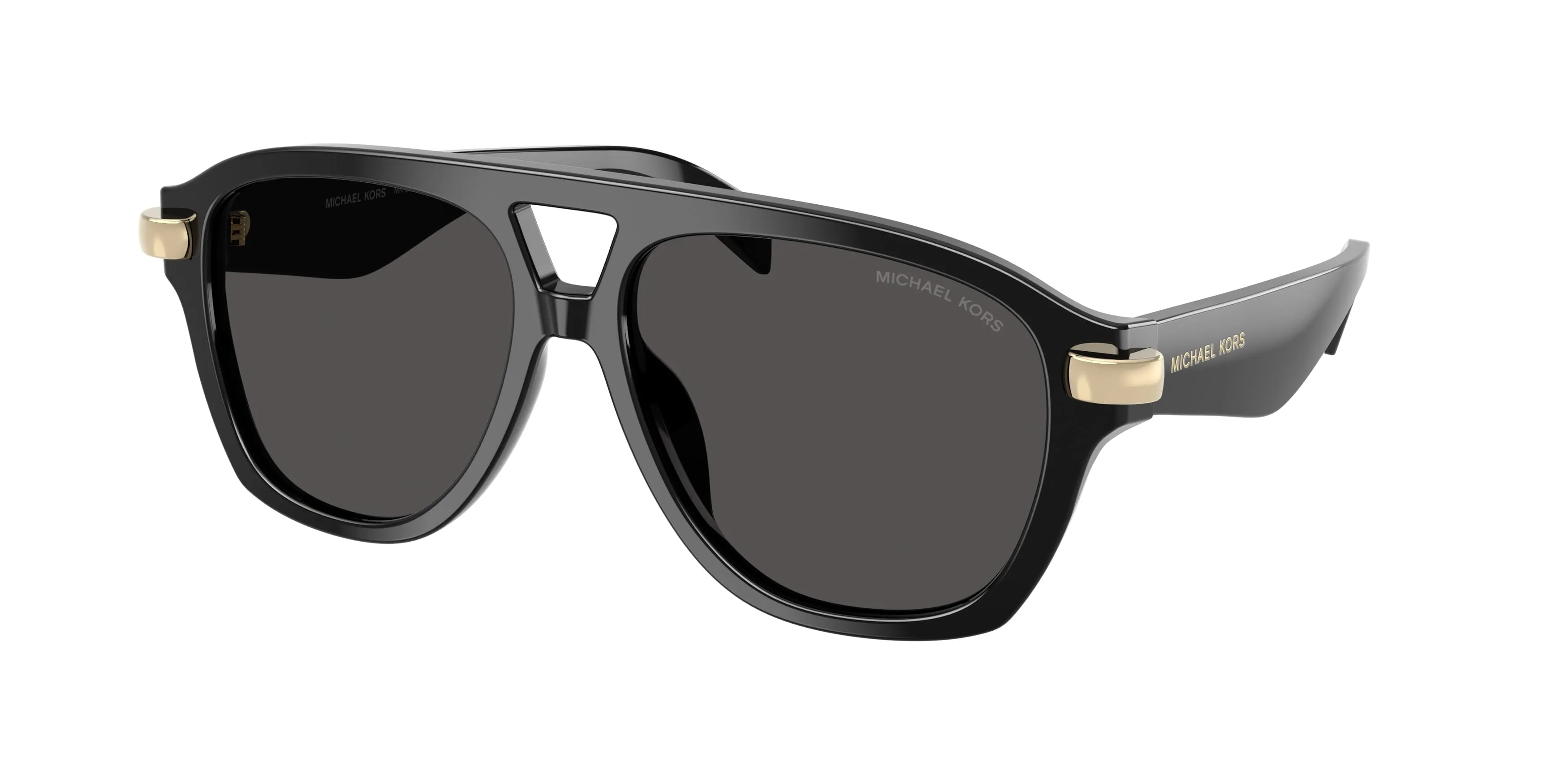 Michael Kors MK2277U GRENADA 300587 Occhiali da sole Acetato Nero Grigio Pilot Normale - immagine 1