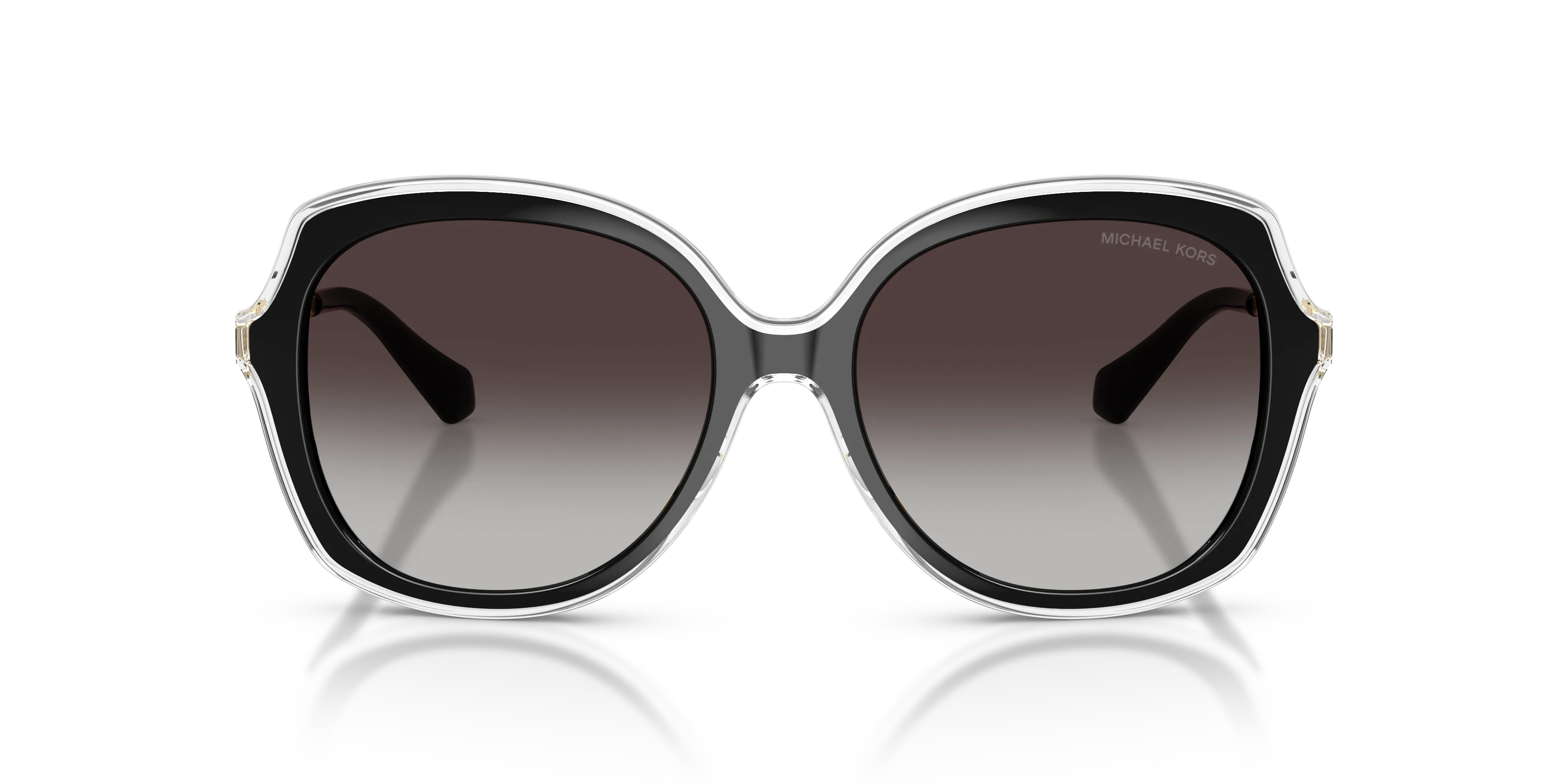 Michael Kors MK2273U CANARY ISLANDS 30058G Occhiali da sole Iniettato Nero Grigio Squadrata Normale Sfumato - immagine 3
