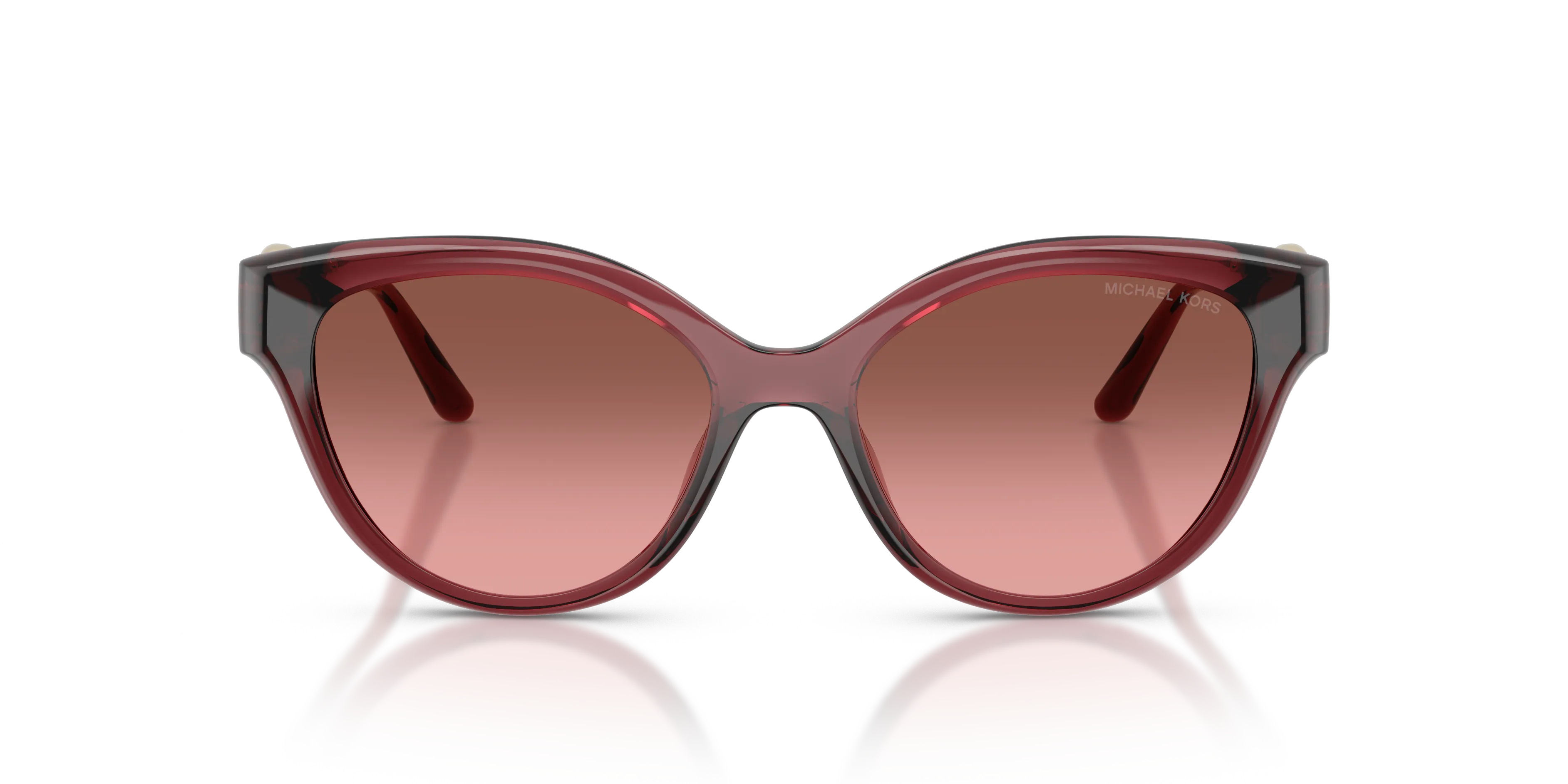 Michael Kors MK2271U NAGOYA 317511 Occhiali da sole Iniettato Marrone Marrone Cat Eye Normale Sfumato - immagine 3