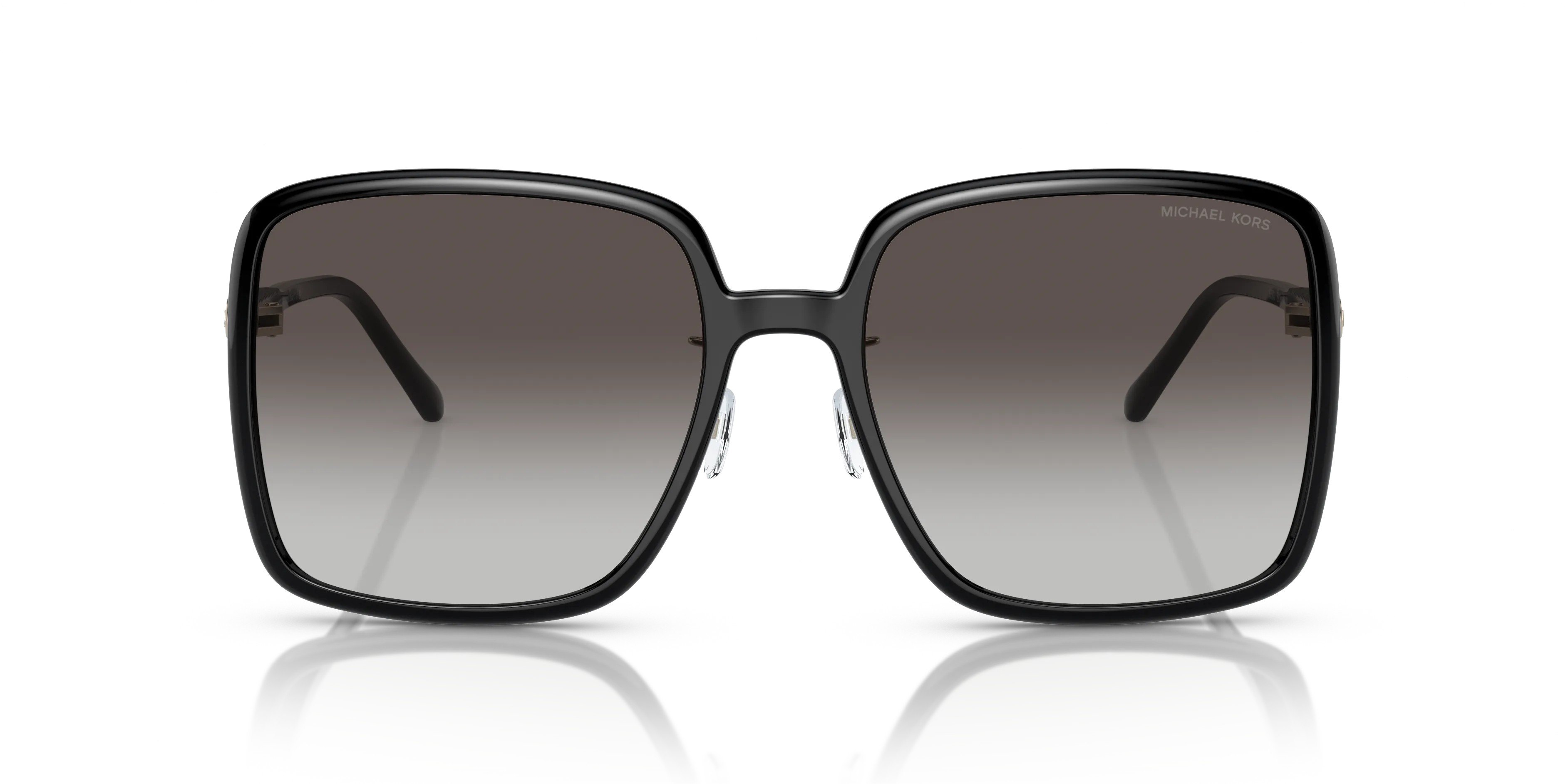 Michael Kors MK2189D OSAKA 30058G Occhiali da sole Iniettato Nero Grigio Squadrata Normale Sfumato - immagine 3