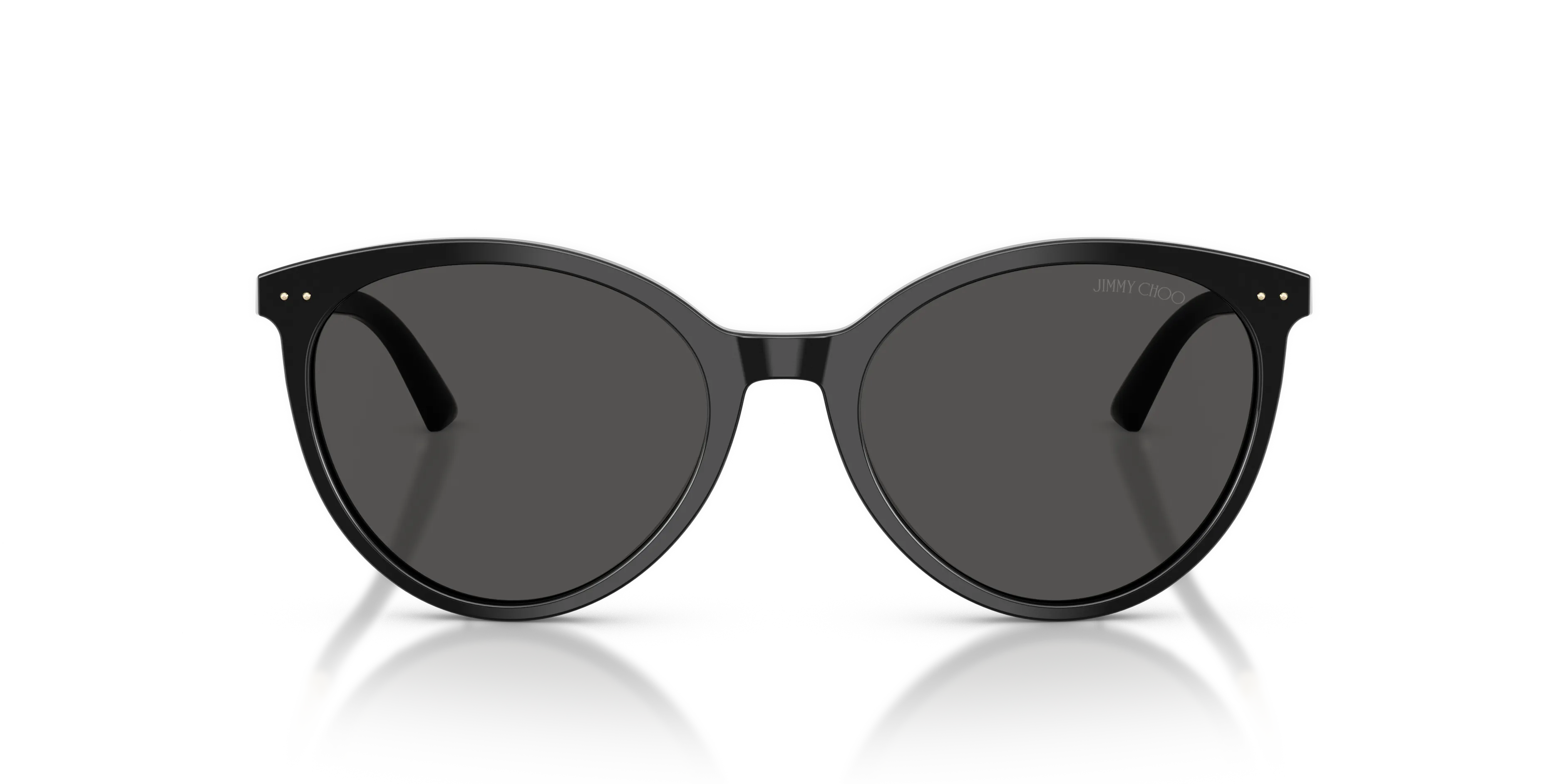 Jimmy Choo JC5060 500087 Occhiali da sole Acetato Nero Grigio Pantos Normale - immagine 3